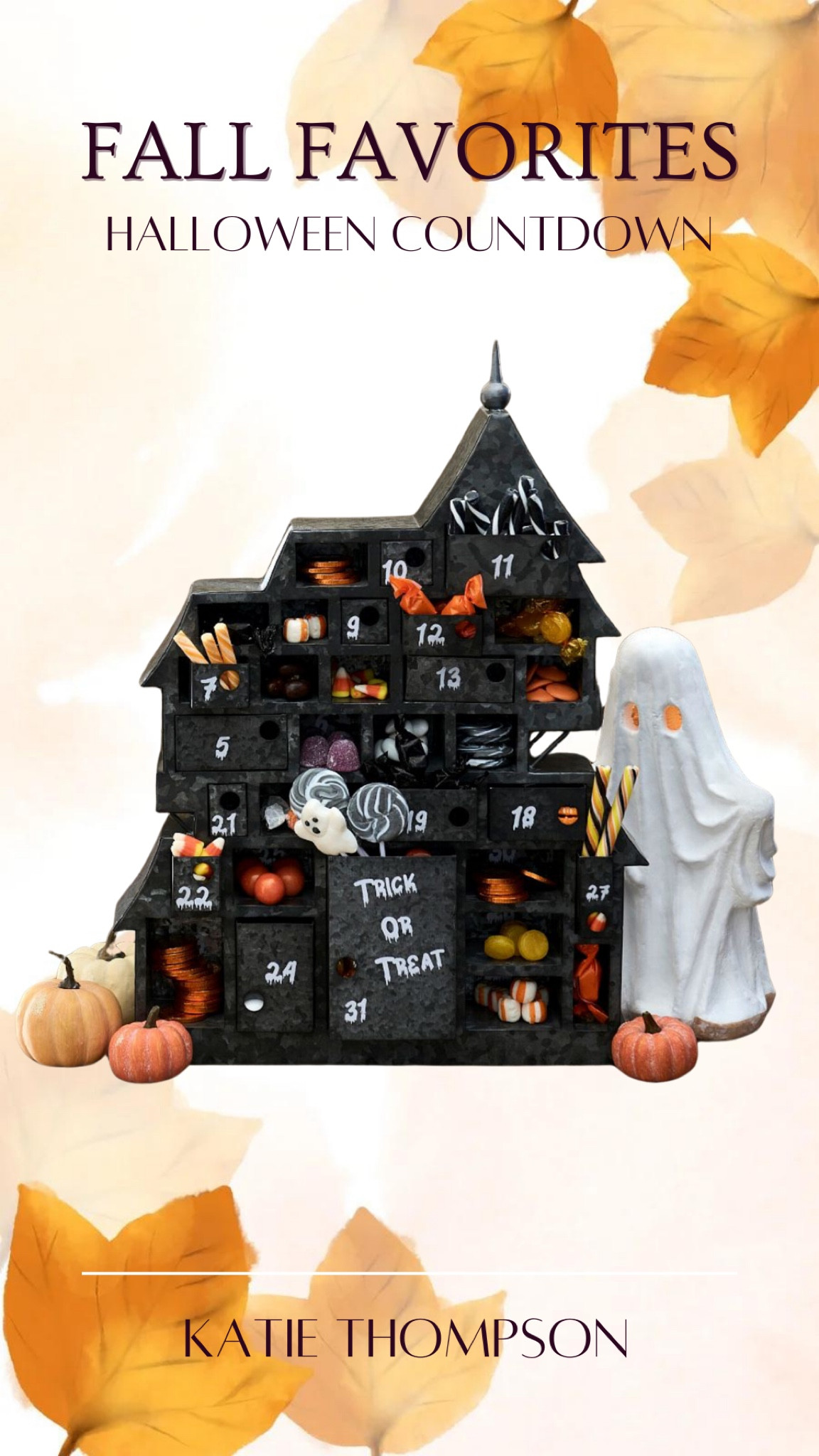 Halloween Haunted House Countdown Calendar, Halloween Countdown, Treat Box, Fall Haul 2024

#LTKSeasonal #LTKHome #LTKFindsUnder50