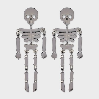 SUGARFIX by BaubleBar Cutie Bones Earrings - Silver | Target