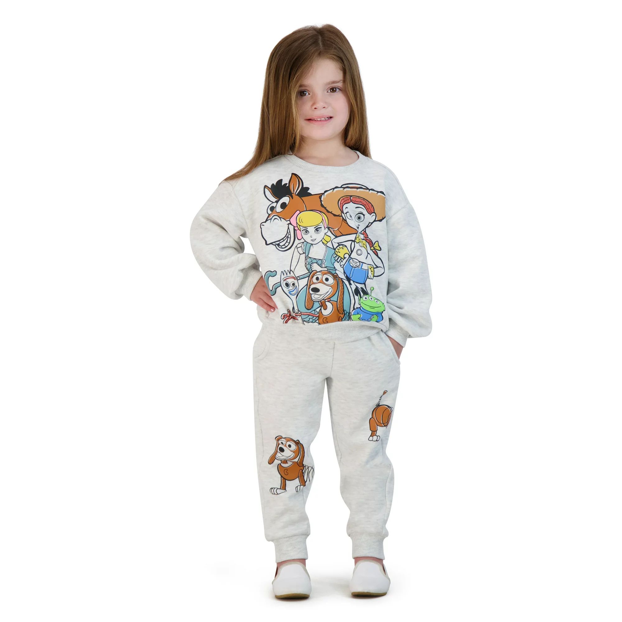 Toy Story Toddler Girls Jogger Set, Sizes 18 Months-5T | Walmart (US)