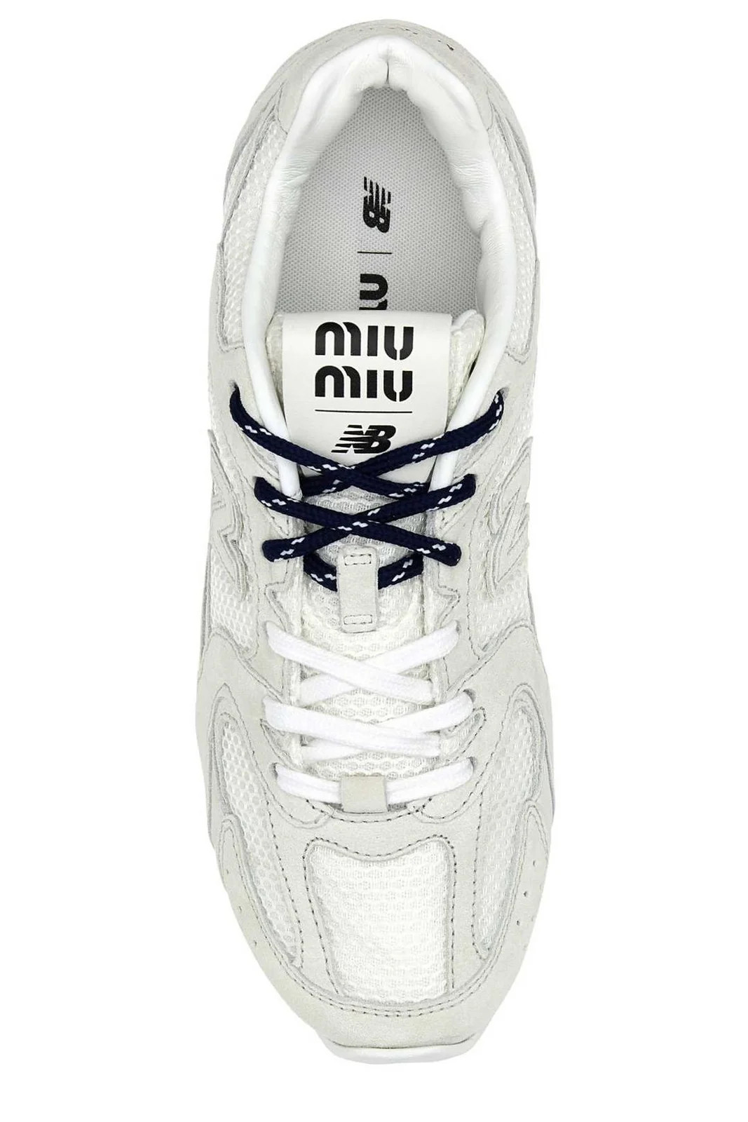 Miu Miu X New Balance 530 SL Lace-Up Sneakers | Cettire Global