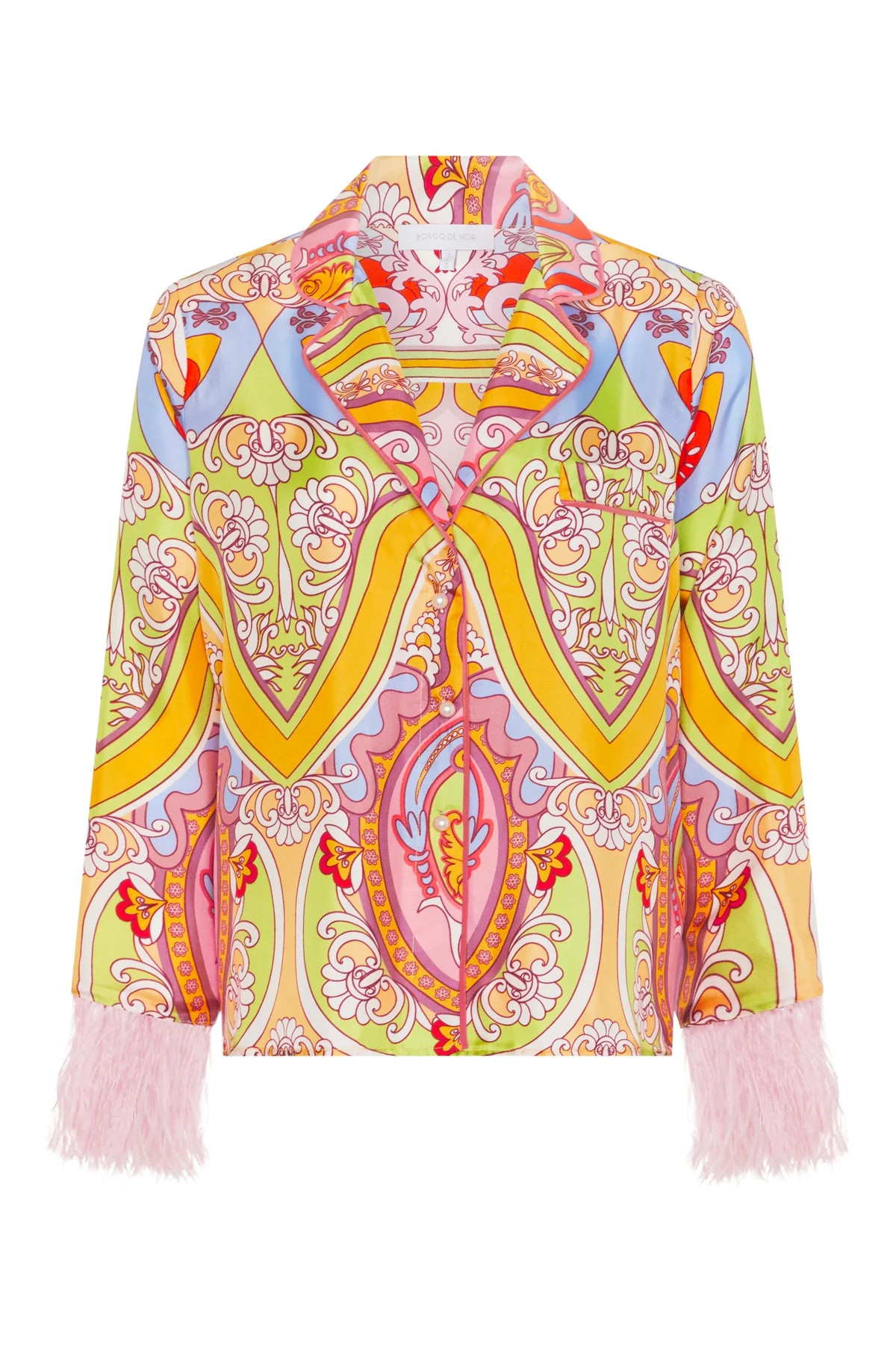 Eden Twill Shirt in Bia Pink | Over The Moon