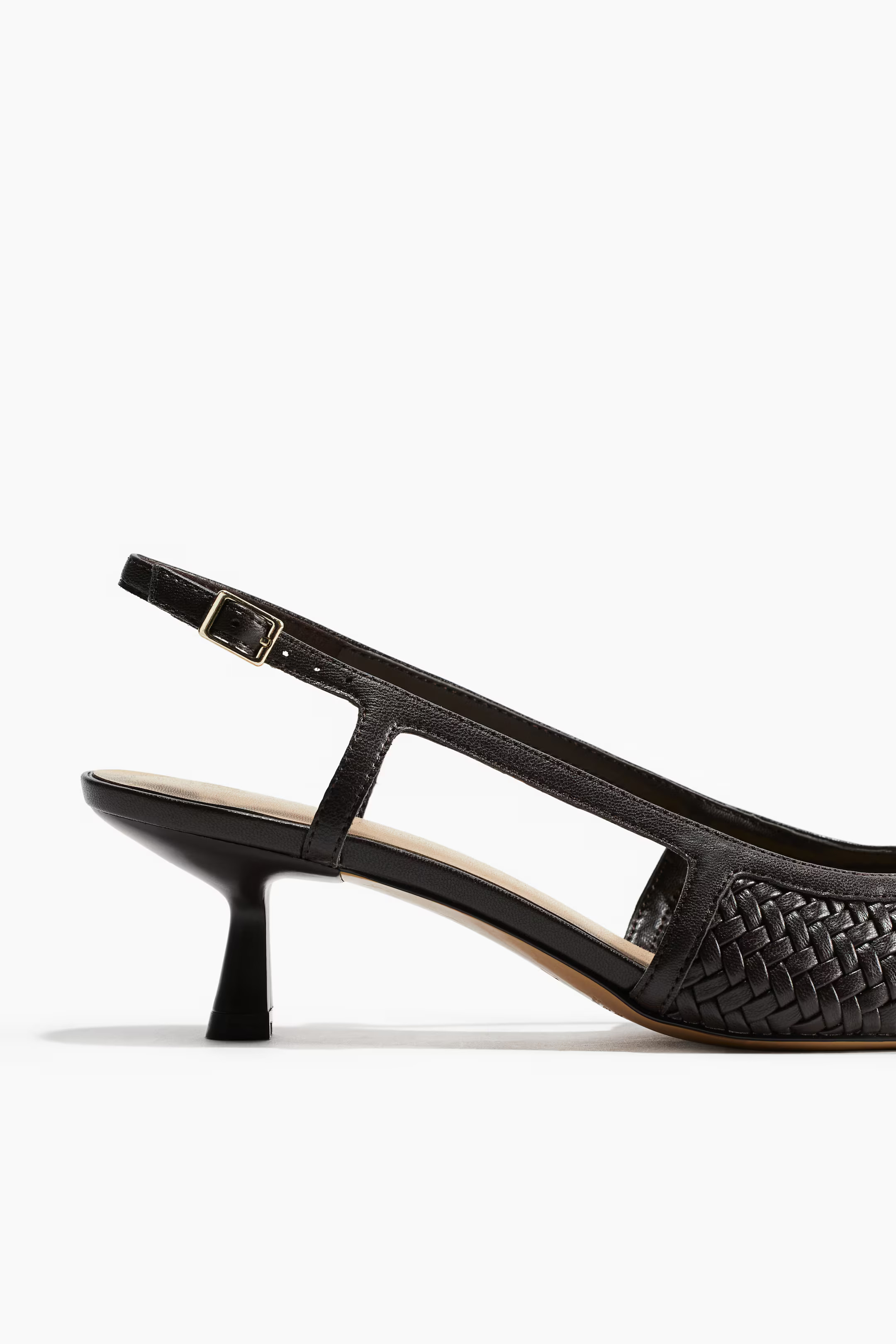 Braided Slingback Pumps | H&M (US + CA)