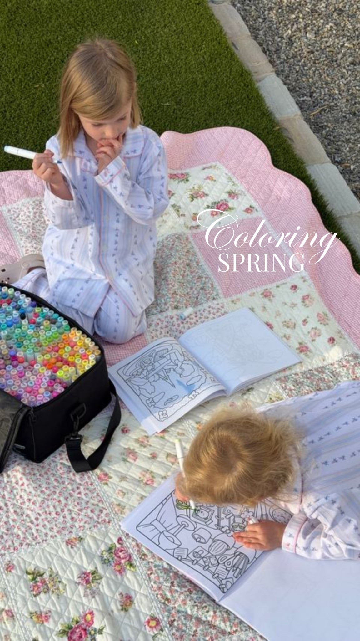 Our favorite thing to do in the spring: color outside!! 🌷☀️💕

Also, these toddler pajamas come in adult size!

#LTKSeasonal #LTKmomlife #LTKKids