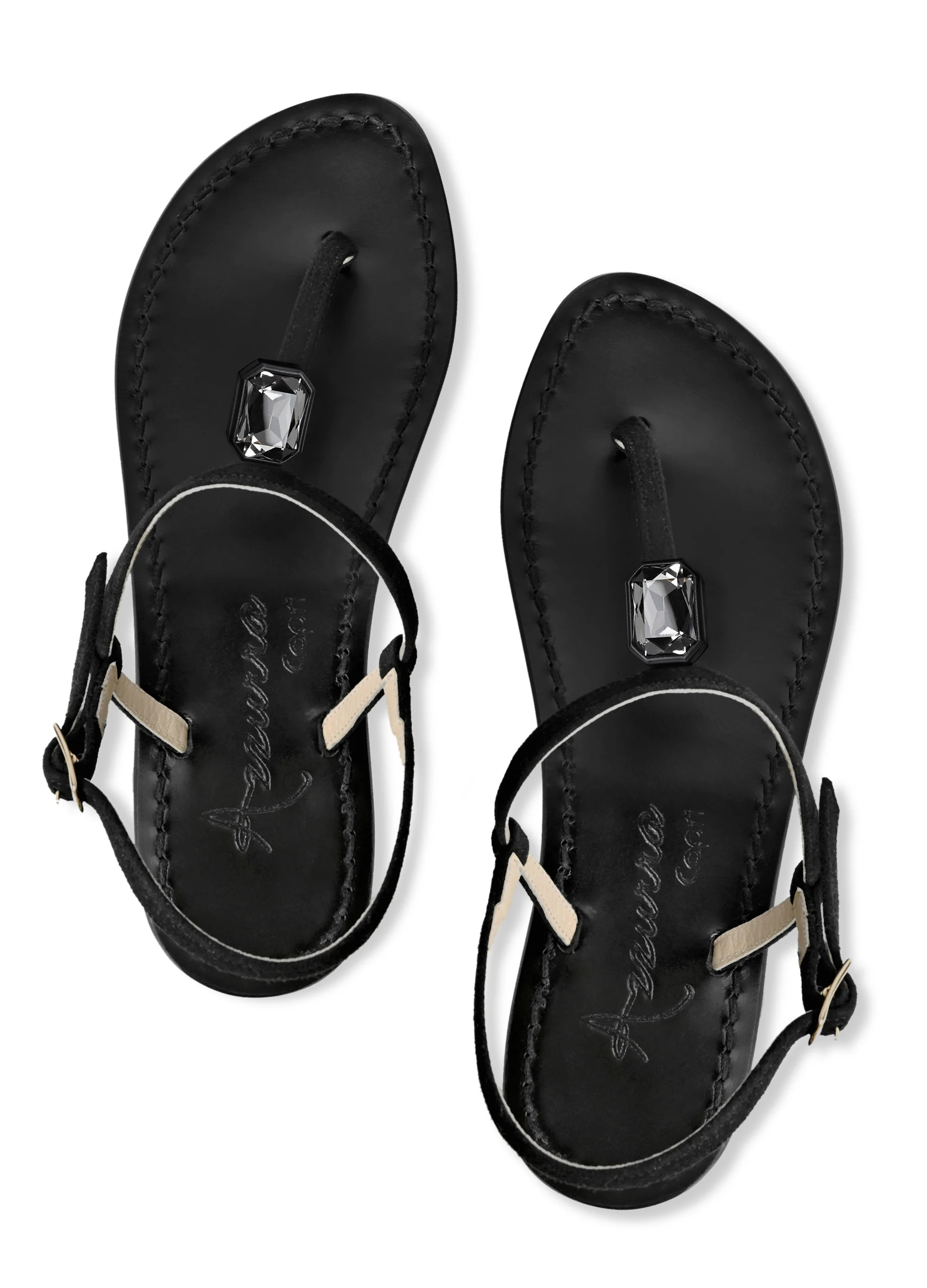 Esme Nero Sandals | Azzurra Capri