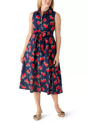Women's Sleeveless Midi Shirt Dress | Belk