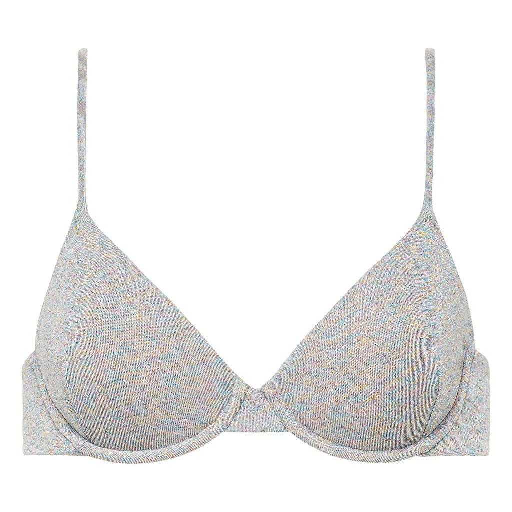 Disco Sparkle Dainty Bikini Top | Montce