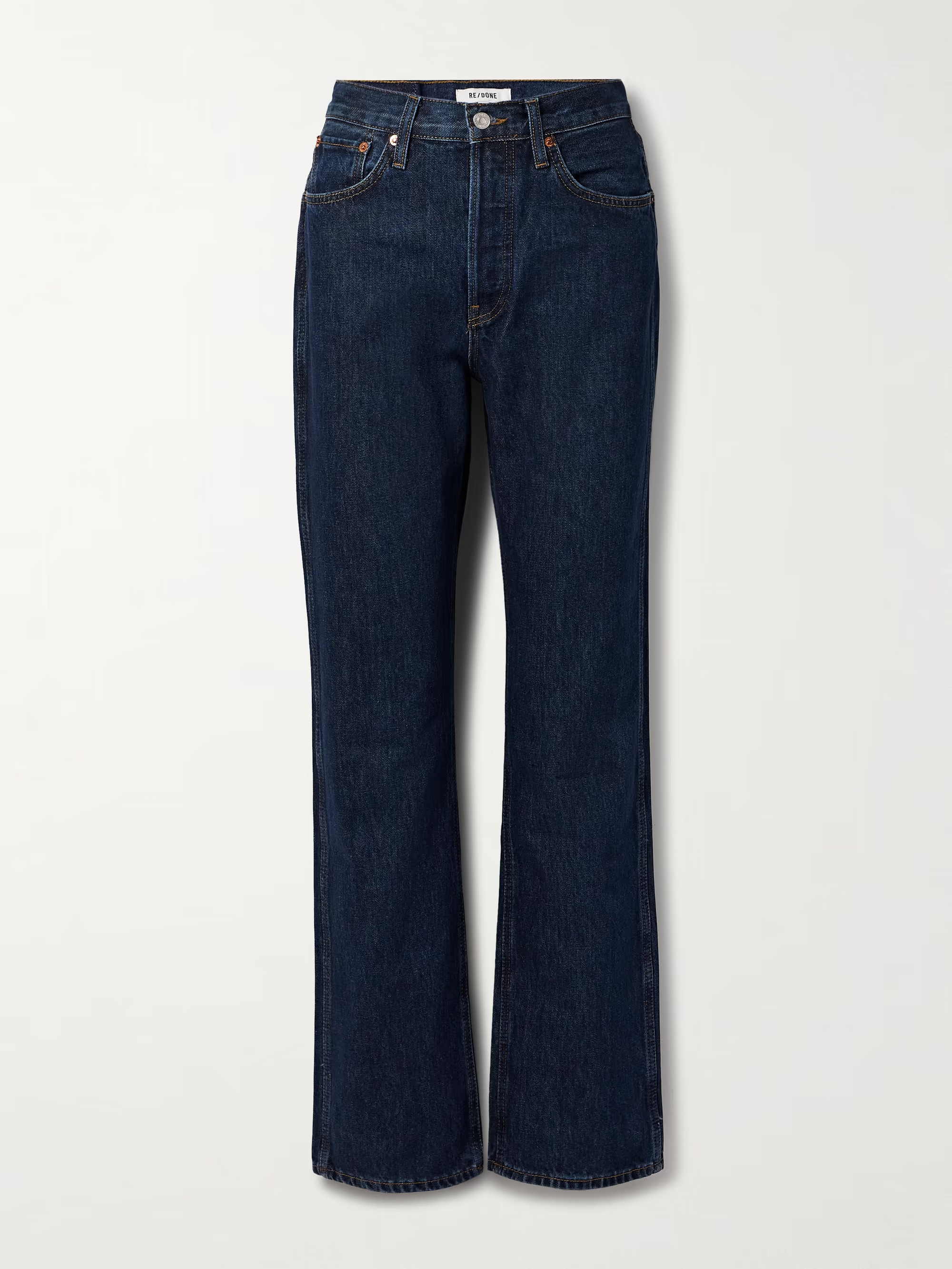 90s Loose high-rise straight-leg jeans | NET-A-PORTER (US)