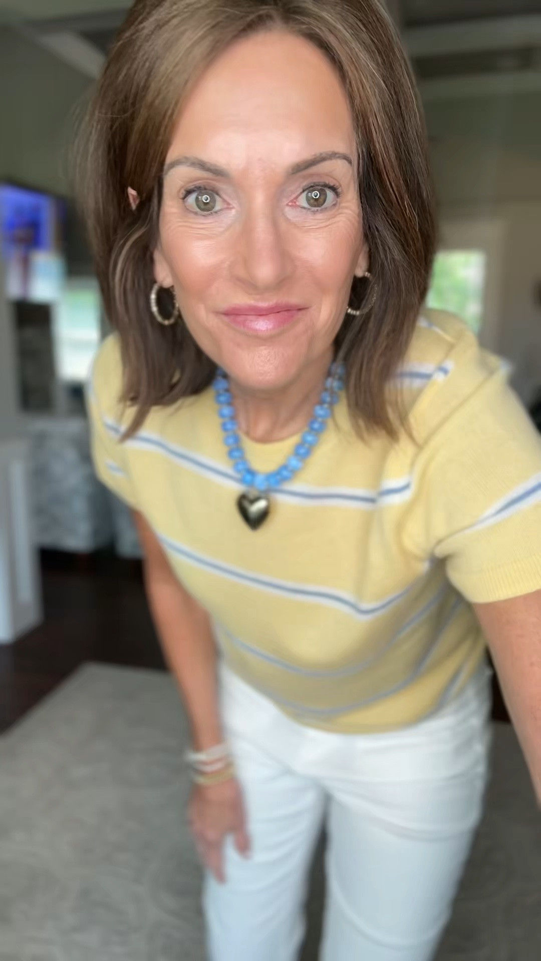 OOTD 

Cashmere tee - large 
Kick crop jeans - 29 tall 

Cute Amazon necklace 
Comfy sandals 


Summer style

#LTKTall #LTKMidsize #LTKootd