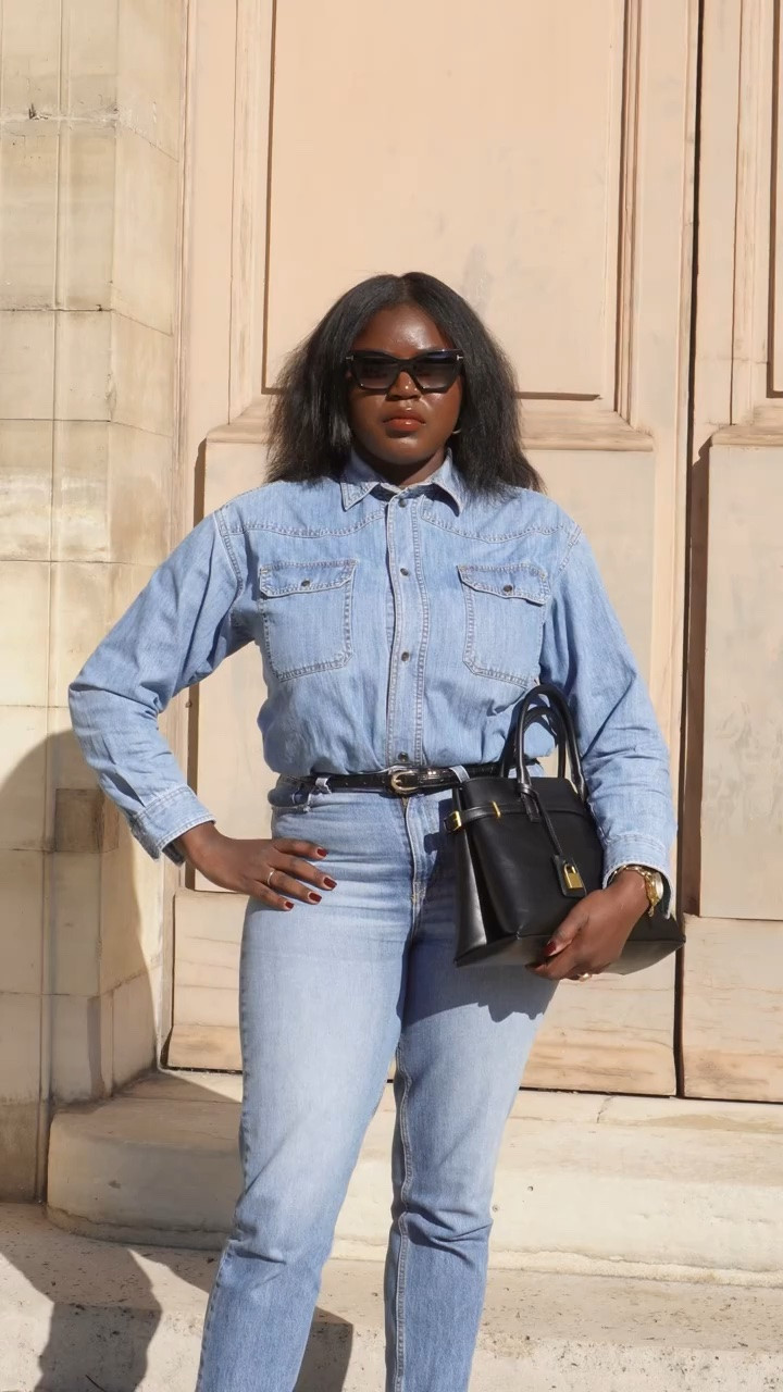 Un parfait look denim on denim pour être apprêtée et stylée.

#LTKspring #LTKstyletip #LTKeurope