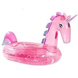 FUNBOY Inflatable Glitter Unicorn Pool Float | Amazon (US)
