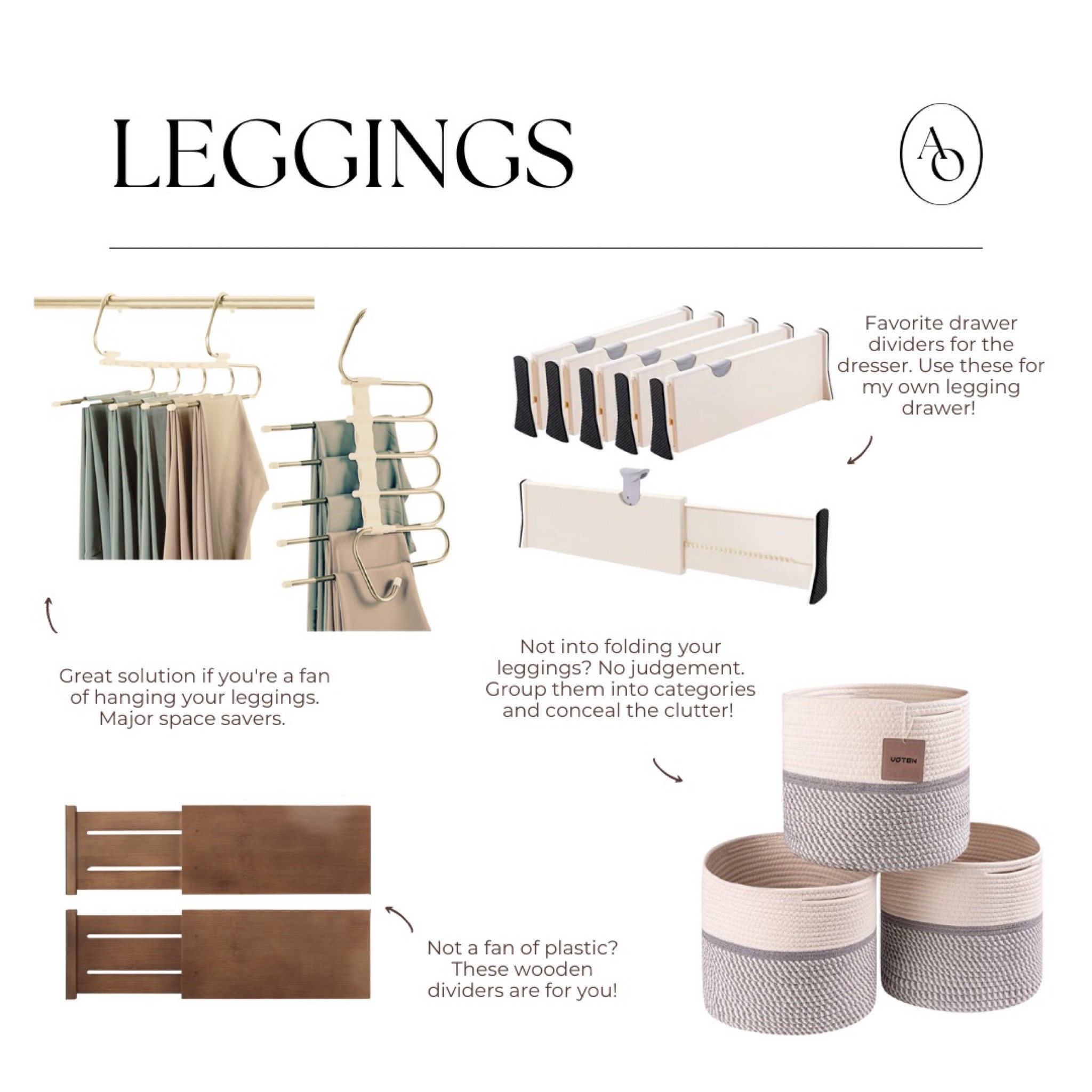 🧘🏻‍♀️ Leggings! Day 25 of the #aullorganizedchallenge

🤍 I love getting rid of stuff. But clothing can be tough for me. Especially if it was expensive. However, the freedom you feel after finally getting rid of something that no longer brings you any joy is priceless. Take a breath. You got this.

💡 Remember: KEEP ONLY THE LEGGINGS THAT YOU WEAR and LOVE. Do not keep the ones you used to love.
Sounds simple, but it’s really the only rule to follow.

📦 Donate it
💰 Sell it
👯‍♀️ Give it to a friend

👋🏻 — just get it out of there.

😣 We often hold on to things because we feel guilty getting rid of them. In the end, all this does is make us feel bad every time we see it.

✌🏻Life’s too short, boo. Give it a new home. I promise you’ll feel a weight lifted. And that drawer will have some more room to breathe, too. 🙌🏼

⭐️ Not loving your current storage situation? Look at today's Favorite Product post for ideas.
.
.
.

#organization #organized #declutter #getorganized #homeorganization #organizedhome #organize #organizedlife #storage #homedecor #declutter #homeorganizer #planner #organizingtips #decluttering #simplify #clutterfree #productivity #personalorganizer #kcblogger #organizingchallenge #januarychallenge #athleisure #leggingsorganization #lululemon #athleisurewear #LTKfind #competition

#LTKstyletip #LTKhome #LTKfit