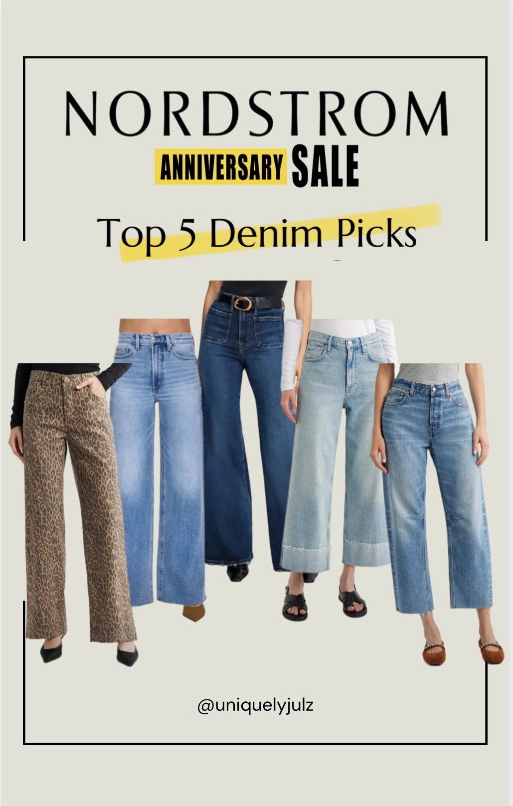 Nordstrom anniversary sale top denim picks!

Fall outfit
Denim
Jeans
Leopard jeans
Wide leg jeans
Cropped jeans
Barrel jeans
Petite jeans


#LTKFindsUnder100 #LTKSaleAlert #LTKPetite