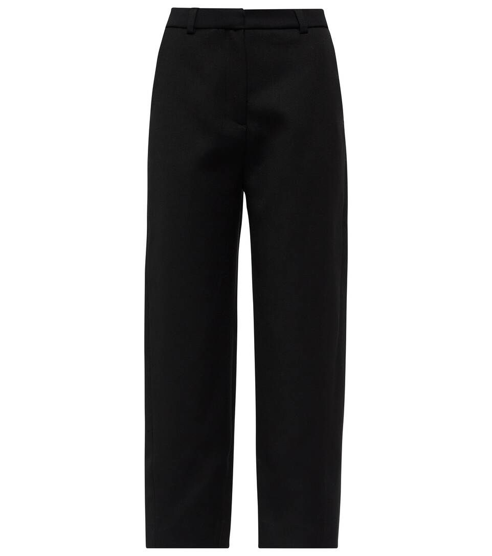 Mid-rise cotton-blend pants | Mytheresa (US/CA)