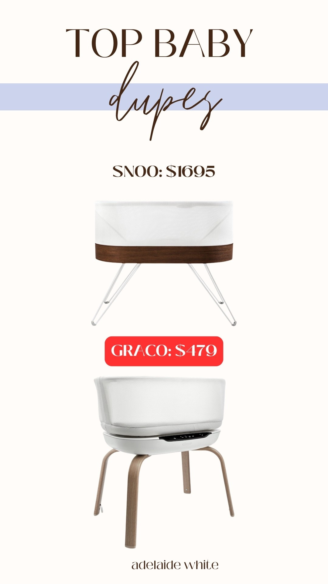 Snoo dupe! 

#LTKBaby #LTKmomlife #LTKBump