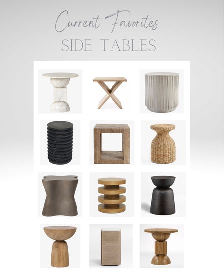 Current Favorites | Side Tables

#LTKhome