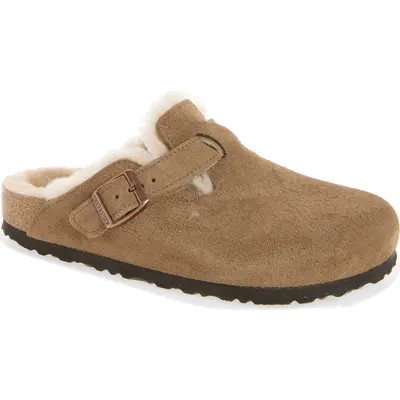 Boston Genuine Shearling Clog | Nordstrom