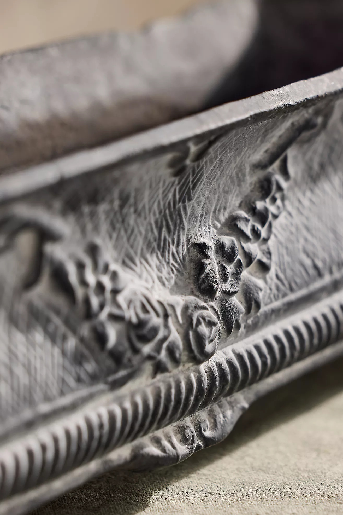 Cast Iron French Trough Planter | Terrain