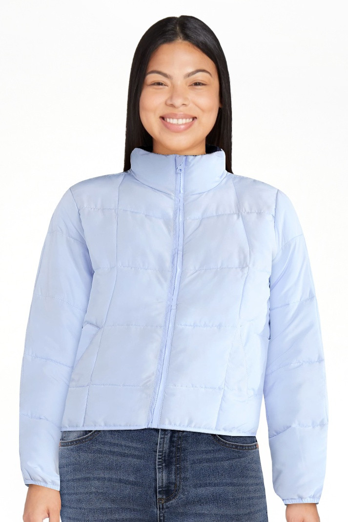 No Boundaries Packable Puffer Jacket, Women's and Women's Plus Sizes XS-4X | Walmart (US)