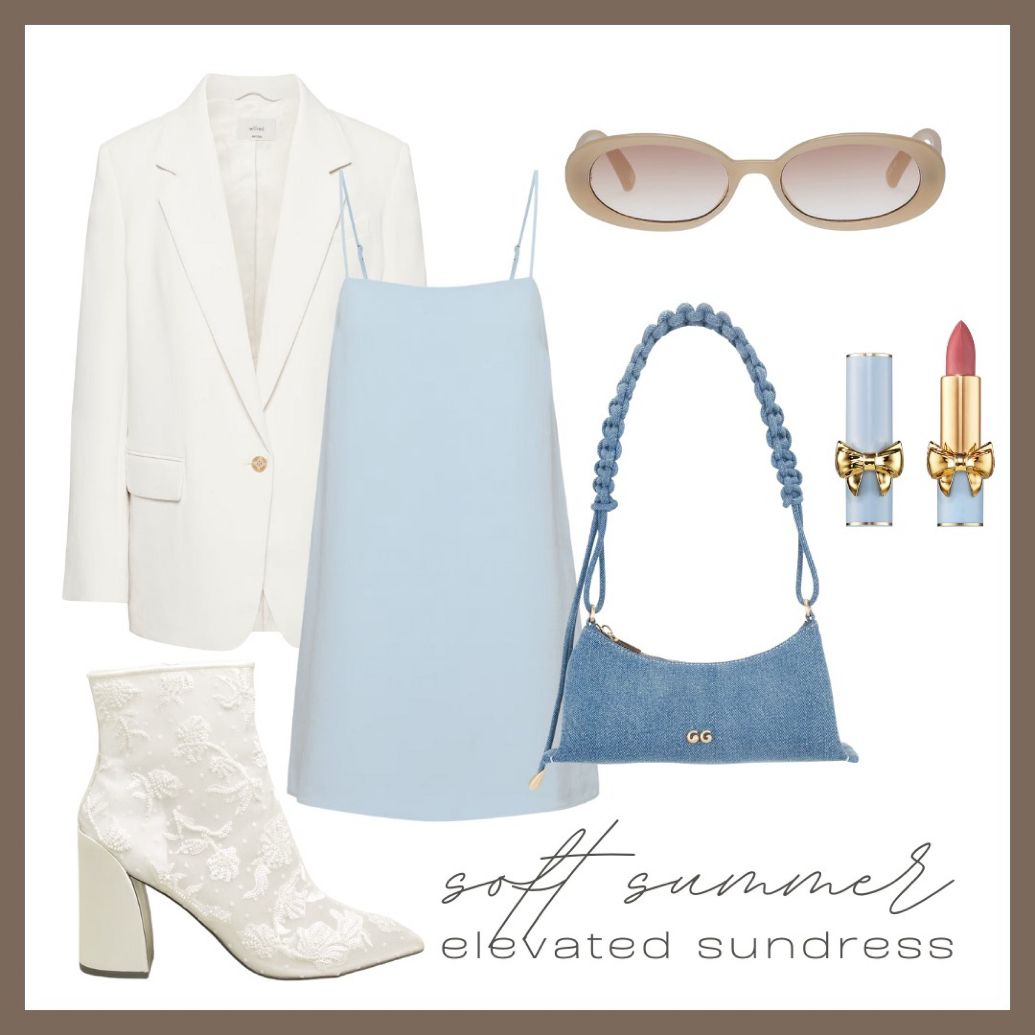 Soft Summer Season Outfit 

#softsummer #softsummerseason #softsummerseasonfit

#LTKSaleAlert #LTKSeasonal #LTKShoeCrush