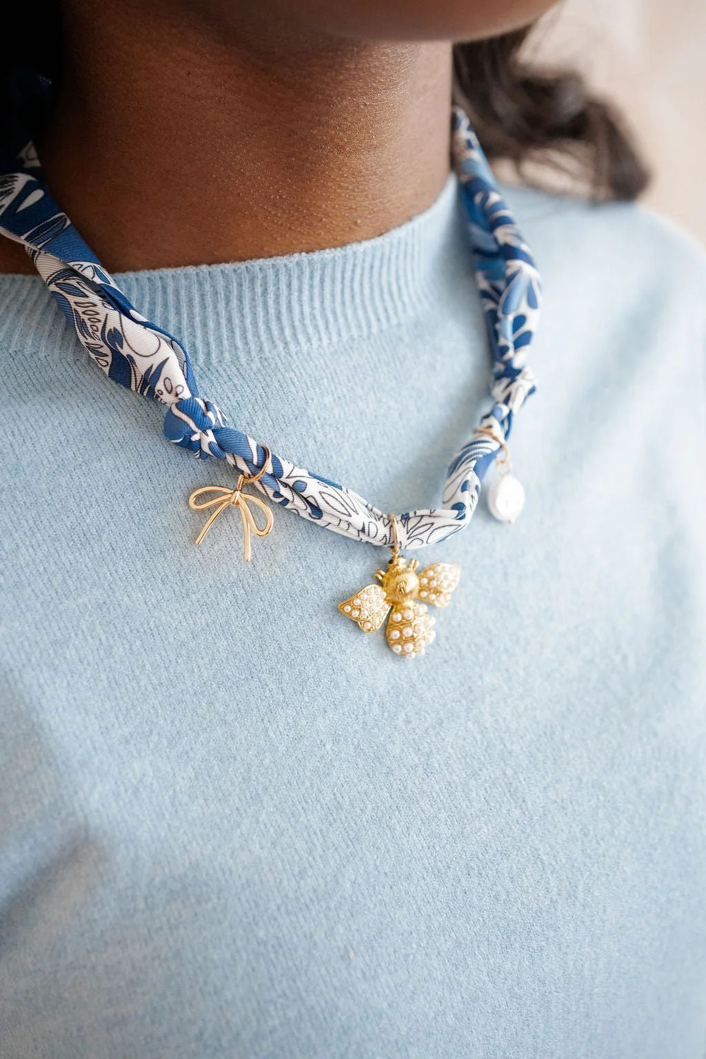 Scarf Charm Necklaces - Spring Collection | Lisi Lerch Inc