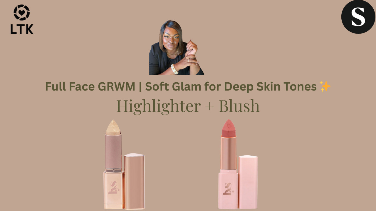 Full Face GRWM | Soft Glam for Deep Skin Tones ✨


Getting ready with a full face of makeup using complexion-friendly favorites from LYS Beauty, Juvia's Place, REFY, Drunk Elephant, RoC, and SEPHORA COLLECTION.
This routine focuses on hydrated skin, soft sculpted glam, and products that actually work on deep skin tones — no ash, no heaviness, just glow 🤍
✨ All products are linked through my ShopMy + LTK for easy shopping.


ShopMy:
https://shopmy.us/shop/collections/3501072


LTK:
https://liketk.it/5L0T1

A full-face soft glam routine featuring skin-prep, complexion, and color products designed to enhance deep skin tones:
* Hydration & Prep:
    * The Lip Balm | Multi-Ceramide
    * RoC Retinol Line Smoothing Eye Cream
    * Drunk Elephant Lala Retro Whipped Cream
    * REFY Glow and Sculpt Serum Primer
* Brows & Base:
    * Sephora Collection Tinted Volumizing Brow Gel (Granite)
    * LYS Beauty Bright Start Concealer (DG3)
    * LYS Beauty No Limits Cream Bronzer (Worthy)
    * LYS Beauty Triple Fix Loose Powder (Sincere)
    * LYS Beauty True Enlightenment Skin Finisher (Strength)
* Color & Glow:
    * Juvia’s Place Warrior Palette
    * LYS Beauty Cream Blush (Focused)
    * LYS Beauty Aim High Cream Highlighter (Brave)
* Finish & Lips:
    * LYS Beauty Skin Loyalty Setting Spray
    * Juvia’s Place Luxe Lip Liner (Kola)
    * LYS Beauty Speak Love Lip Balm (Truthful)
Perfect for everyday glam, over-40 beauty routines, and melanin-friendly makeup looks.



#GRWM
#SoftGlam
#MelaninMakeup
#DeepSkinTones
#Over40Beauty
#LYSBeauty
#JuviasPlace
#CleanBeauty
#MakeupShorts
#Shorts


full face grwm, makeup for deep skin tones, melanin makeup routine, over 40 beauty, lys beauty review, juvias place makeup, soft glam makeup look, clean beauty makeup, makeup shorts, grwm makeup routine, glow makeup routine
 

 #LTKgrwm #LTKOver40 #LTKBeauty