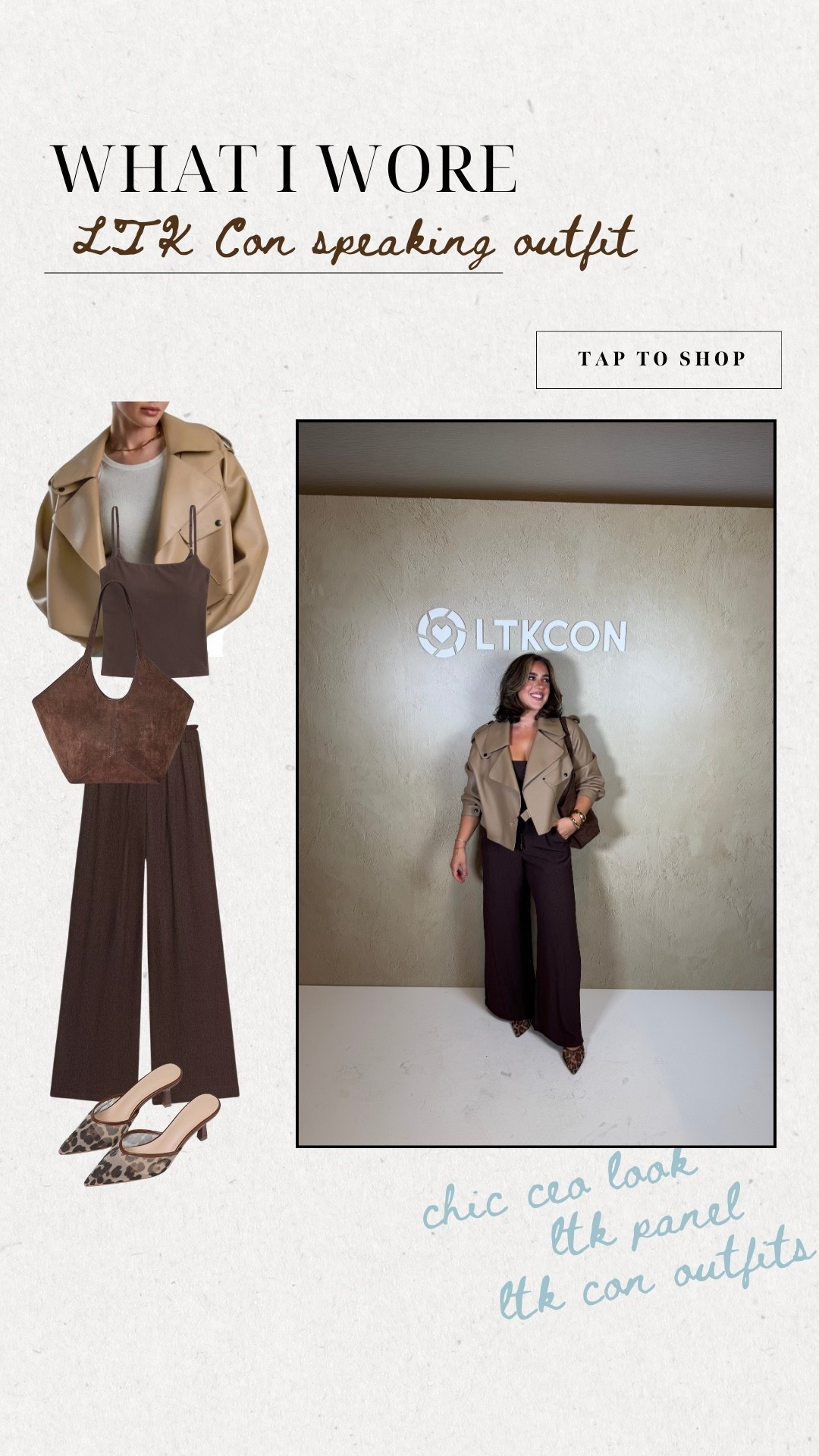 My LTK Con speaking outfit! I loved this outfit for my speaking portion at LTKCON. I would wear this outfit so many times for so many things. Size L jacked, size M tank, size L pants. 

#LTKStyleTip #LTKCon #LTKWorkwear