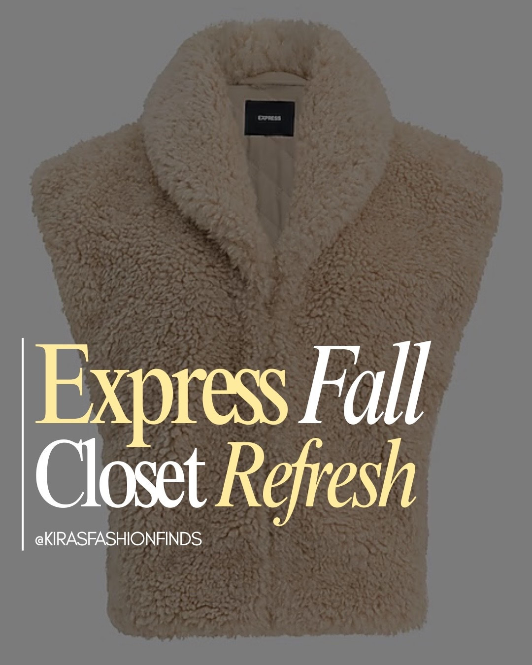 Scroll to shop! ✨ Everything from this Express Fall Closet Refresh is linked below. 👇🏽

Your fall wardrobe refresh starts HERE. 🤎🍂 Express is coming through with elevated neutrals, cozy layers, polished workwear and chic pieces that can be mixed and matched all season. These are the pieces that make getting dressed for fall EASY.

Express fall fashion, Express fall outfits, Express new arrivals, Express women’s clothing, fall closet refresh, fall wardrobe essentials, fall capsule wardrobe, fall workwear women, neutral fall outfits, cozy fall layers, fall dresses women, fall tops women, fall skirts women, fall jackets women, elevated fall basics, petite fall fashion, kirasfashionfinds

Download the FREE LTK app & follow @kirasfashionfinds

#LTKPetite #LTKSeasonal #LTKWorkwear