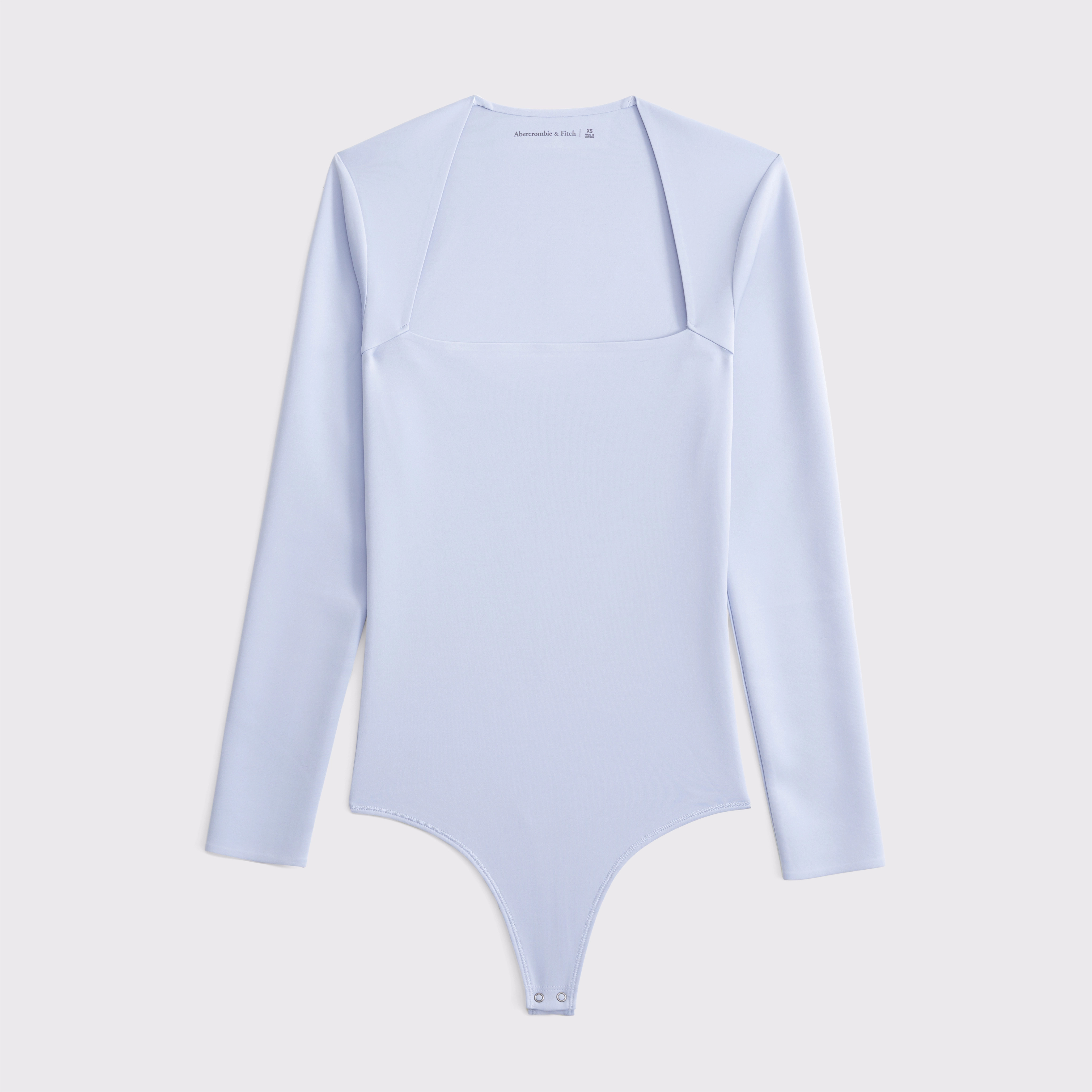 The A&F Ava Long-Sleeve Sculpt Matte Bodysuit | Abercrombie & Fitch (US)