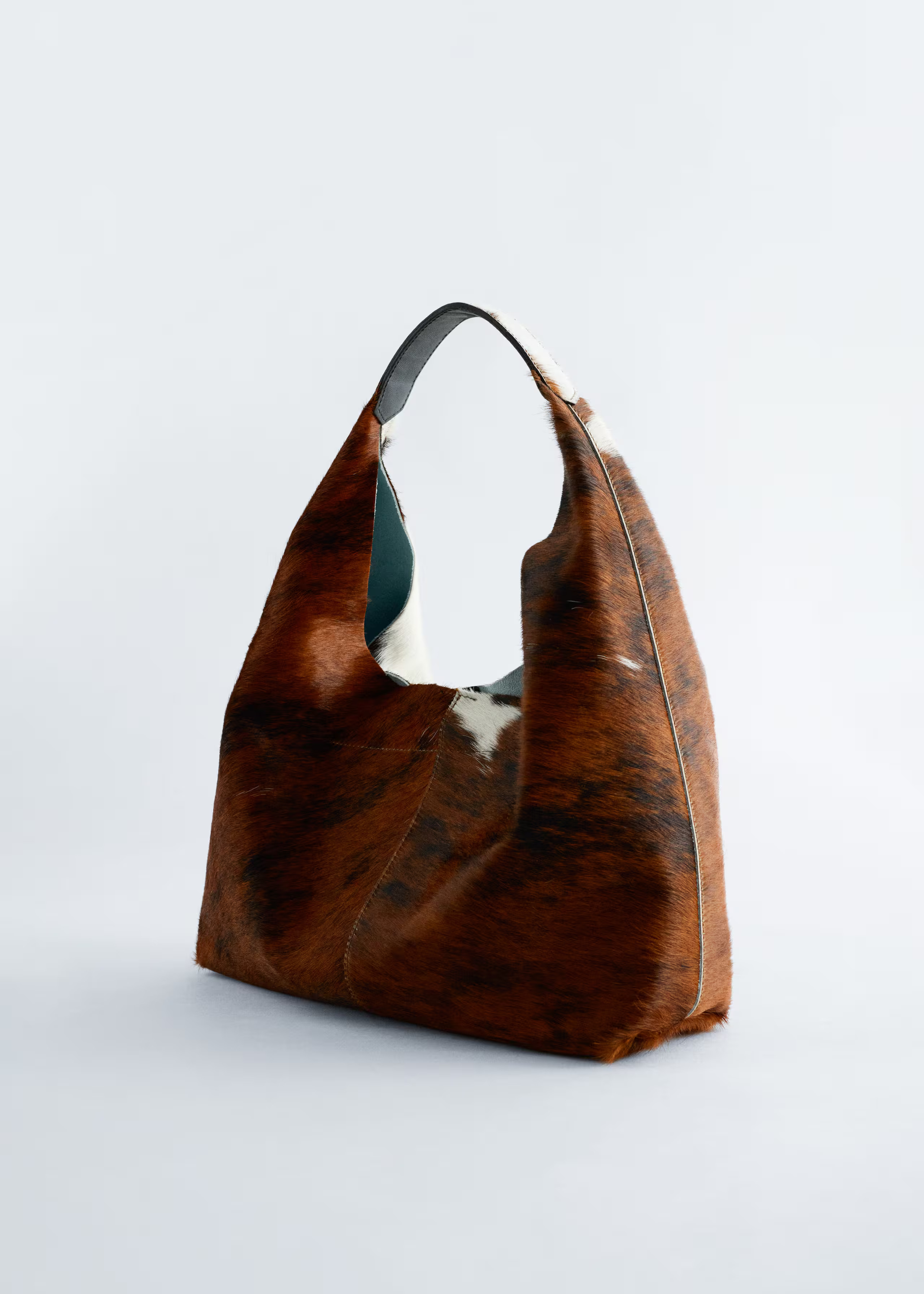 Animal-Print Leather Tote | & Other Stories UK