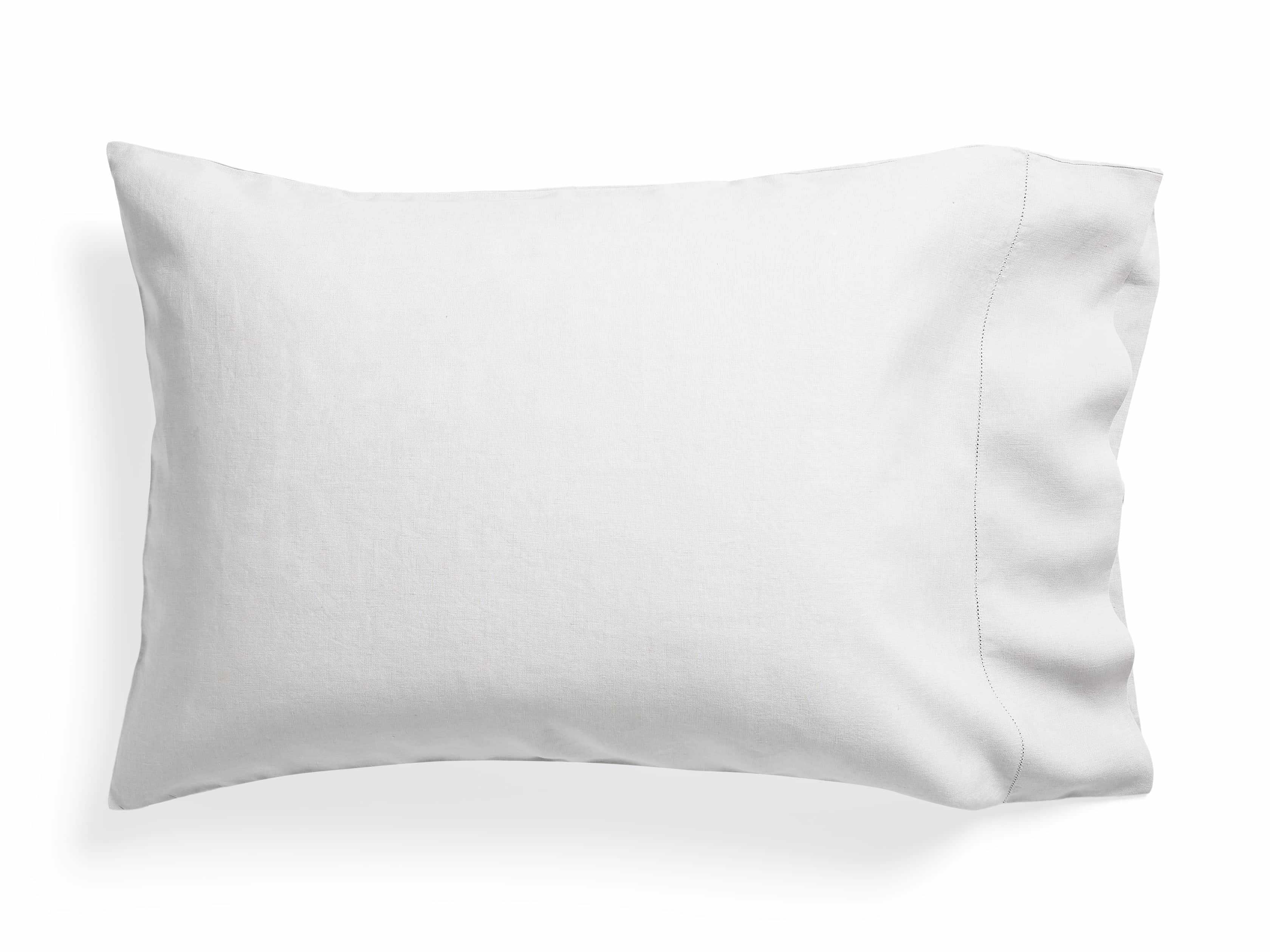 Italian Linen Hemstitch Pillow Case | Arhaus