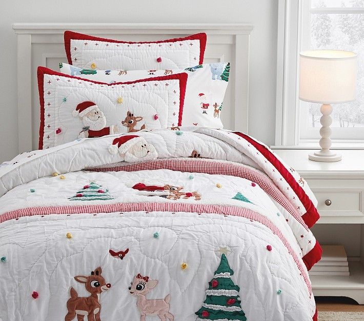 Rudolph® Quilt & Shams | Pottery Barn Kids | Pottery Barn Kids