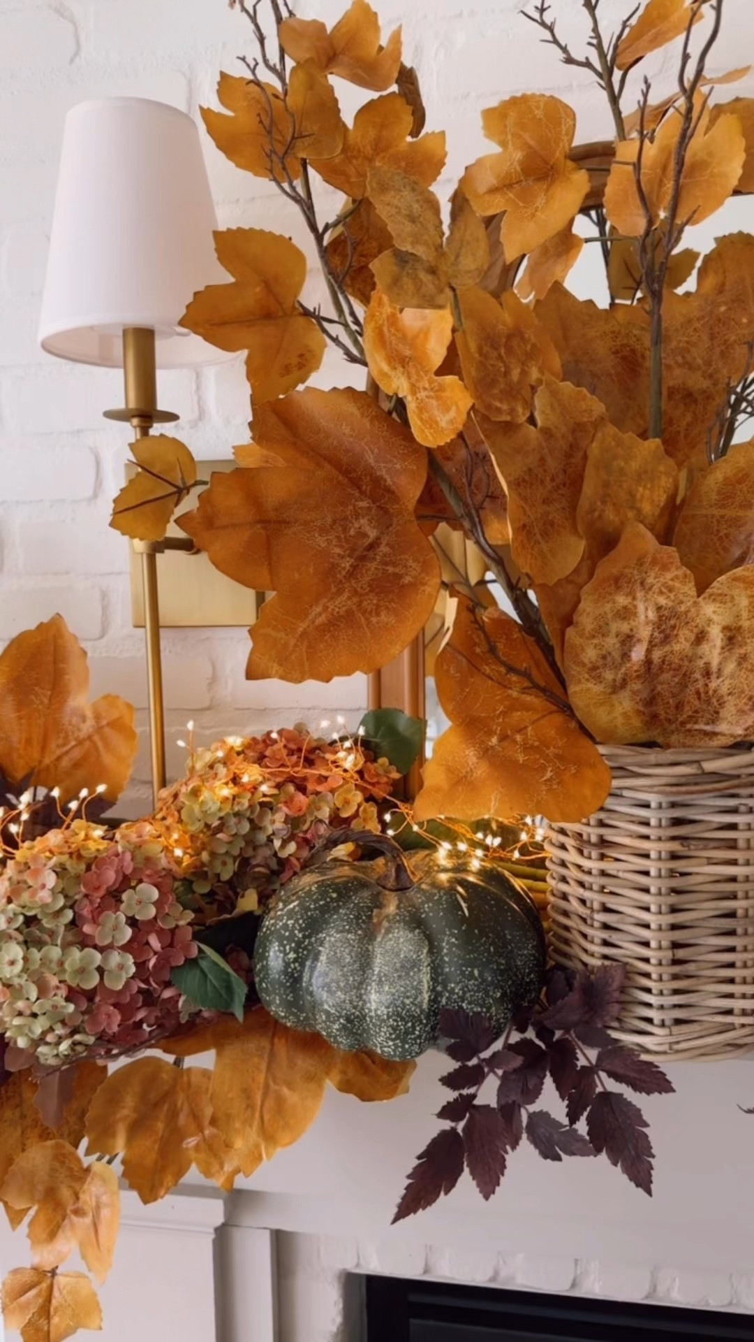 Added some cozy warm lights to the mantel and it’s finally finished and ready for Autumn. I felt a little giddy today seeing the twinkle ✨

#LTKSaleAlert #LTKStyleTip #LTKSeasonal