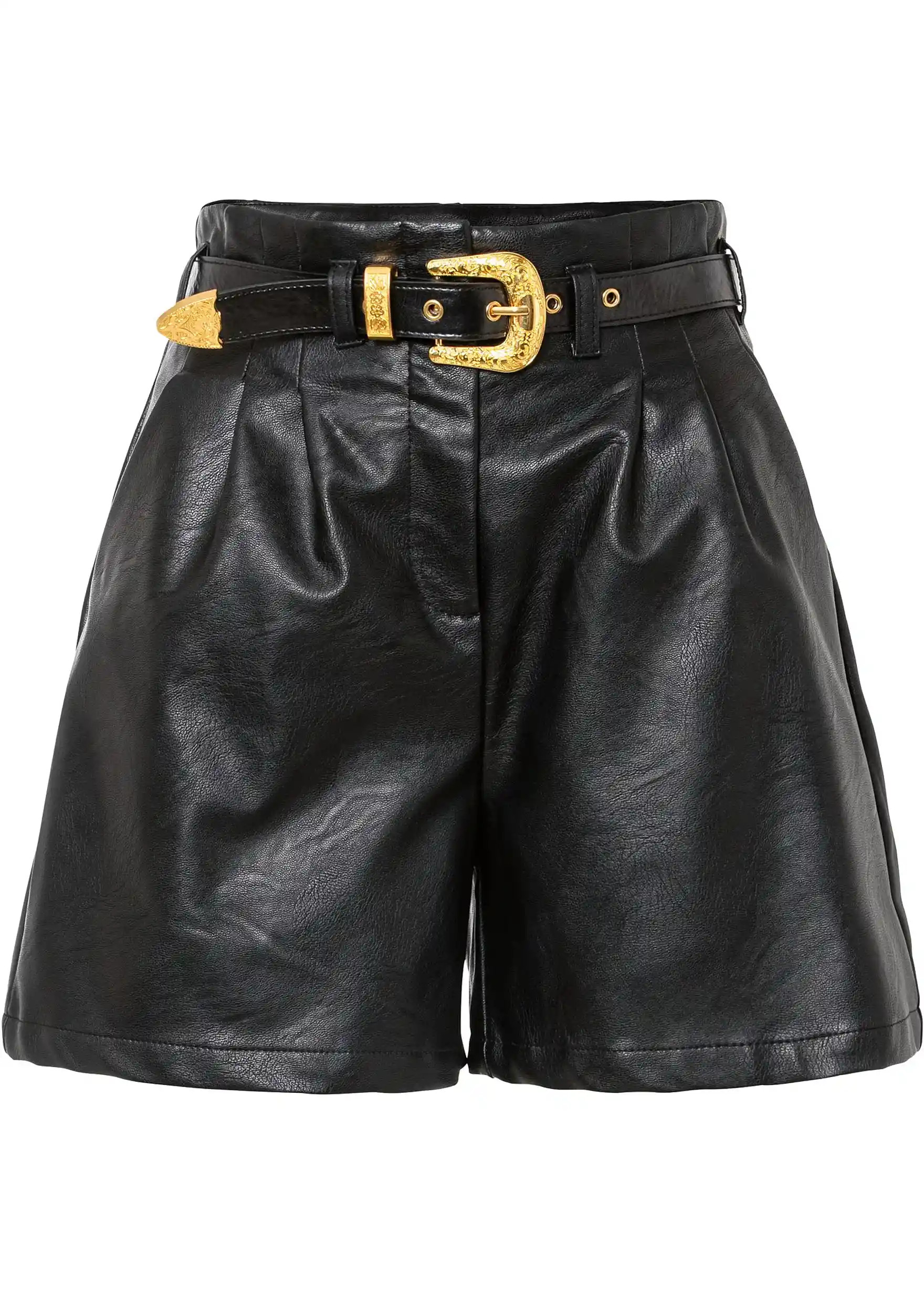 Stylische Shorts mit kurzem Hosenbein - schwarz - Damen | bonprix | Bonprix DE