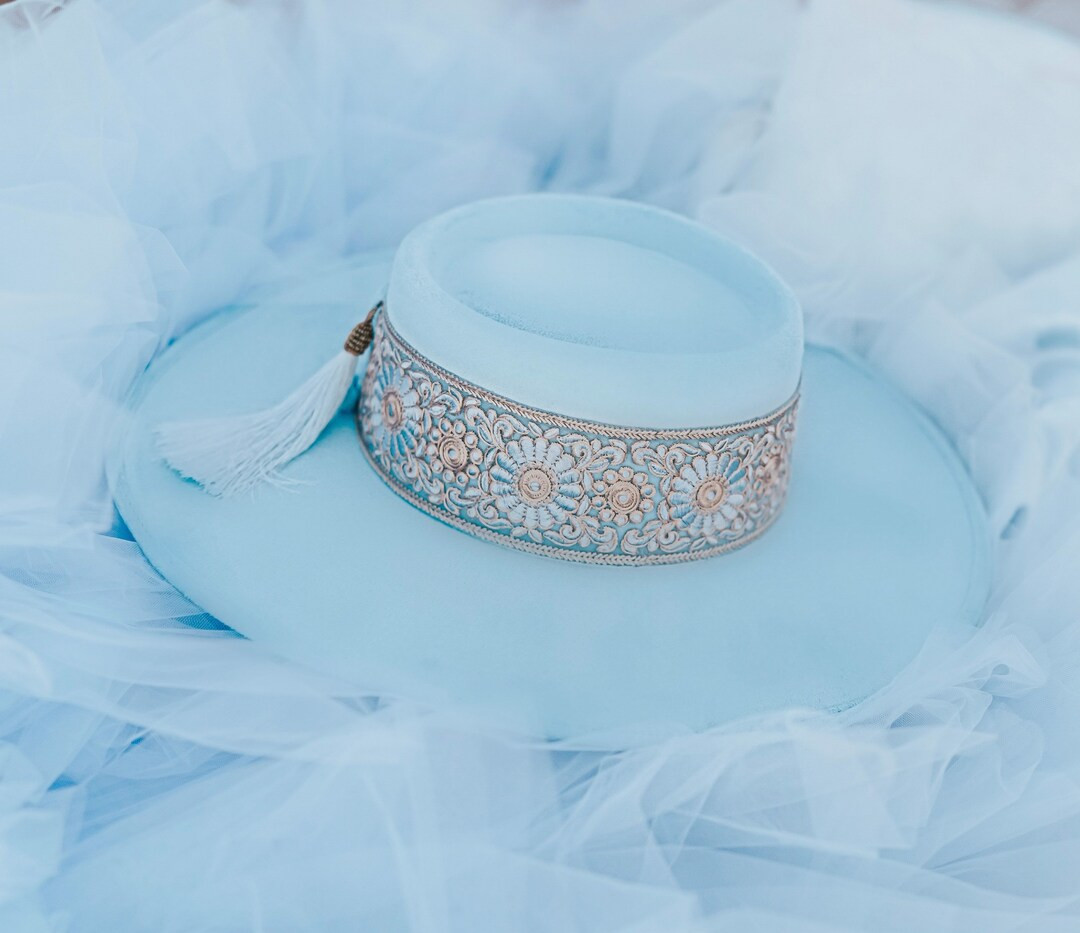 Boater sydney in Sky Blue - Etsy | Etsy (US)