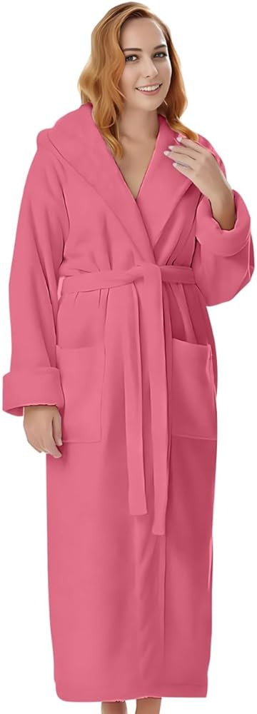 KAHAF COLLECTION Cotton Terry Robes for Women and Men, Terry Shawl Collar Bathrobe, ONE SIZE - UN... | Amazon (US)