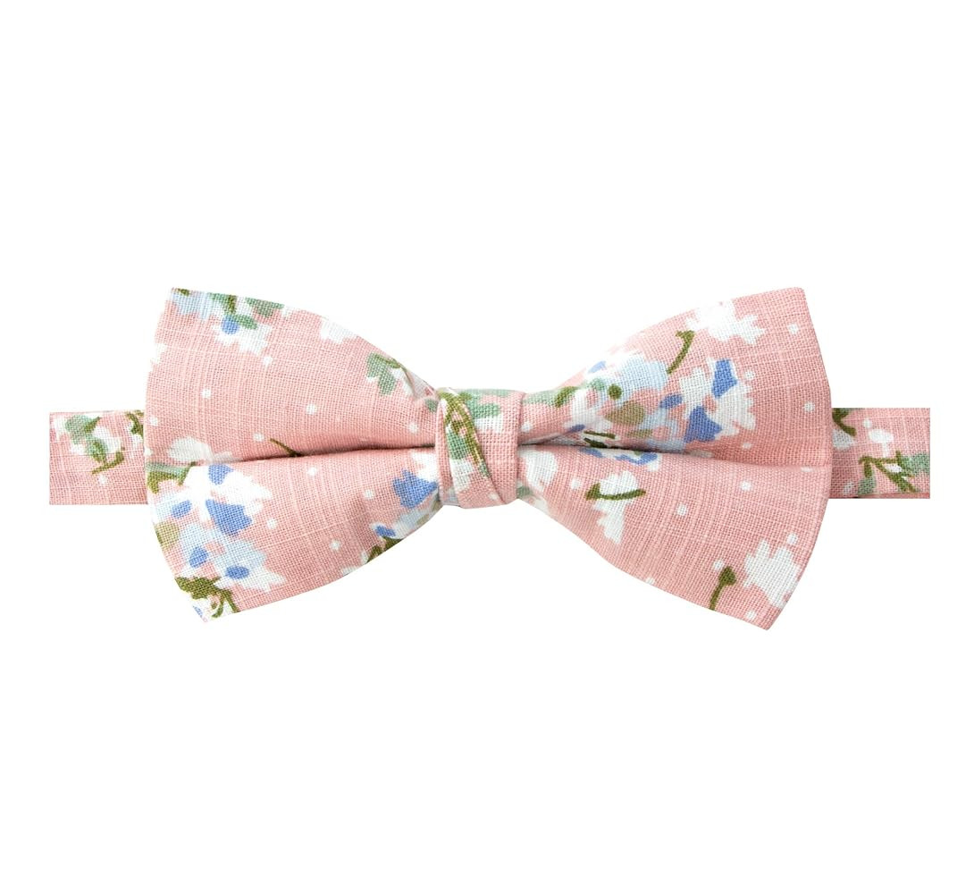 Spring Notion Men's Cotton Floral Printed Bow Tie | Amazon (US)