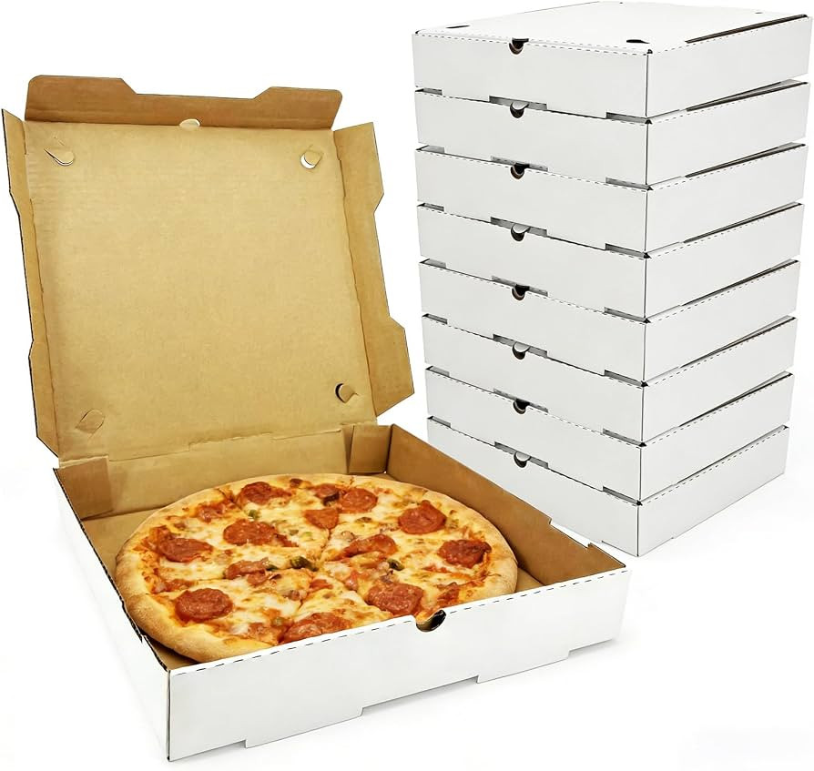 Pizza Boxes 12 x 12 x 2 \uff0812 Pack\uff09 Ventilated and durable,Suitable for pizza, cookies, c... | Amazon (US)