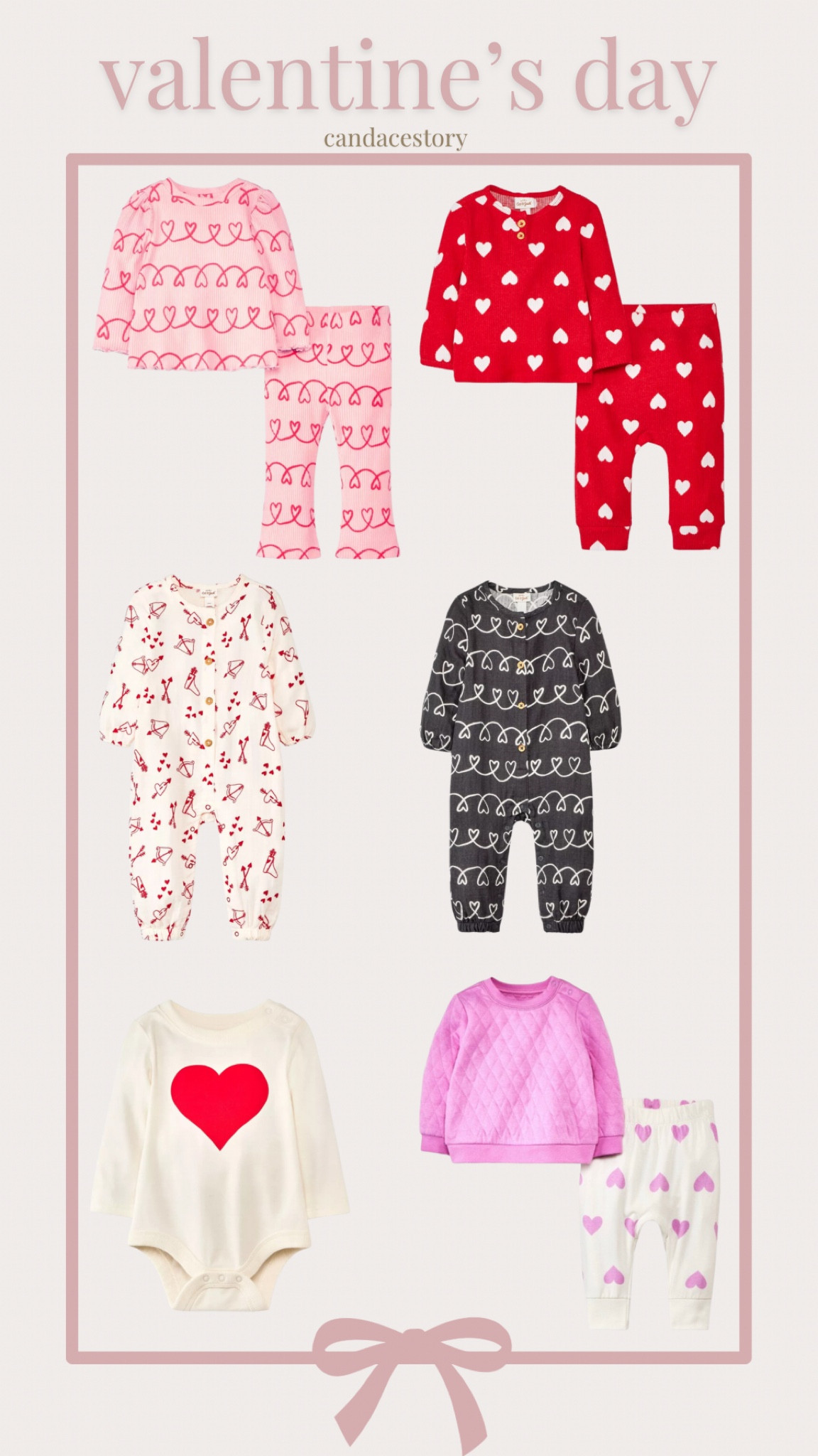 The sweetest Valentine’s Day baby outfits! I love that these can keep being worn way past the holiday, too! 💕

#LTKkids #LTKSeasonal #LTKbaby