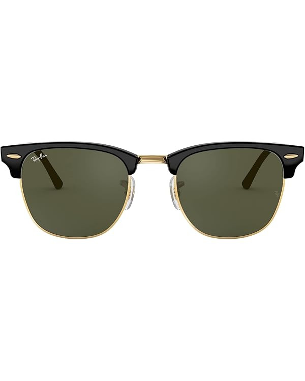 Ray-Ban RB3016 Clubmaster Square Sunglasses | Amazon (US)