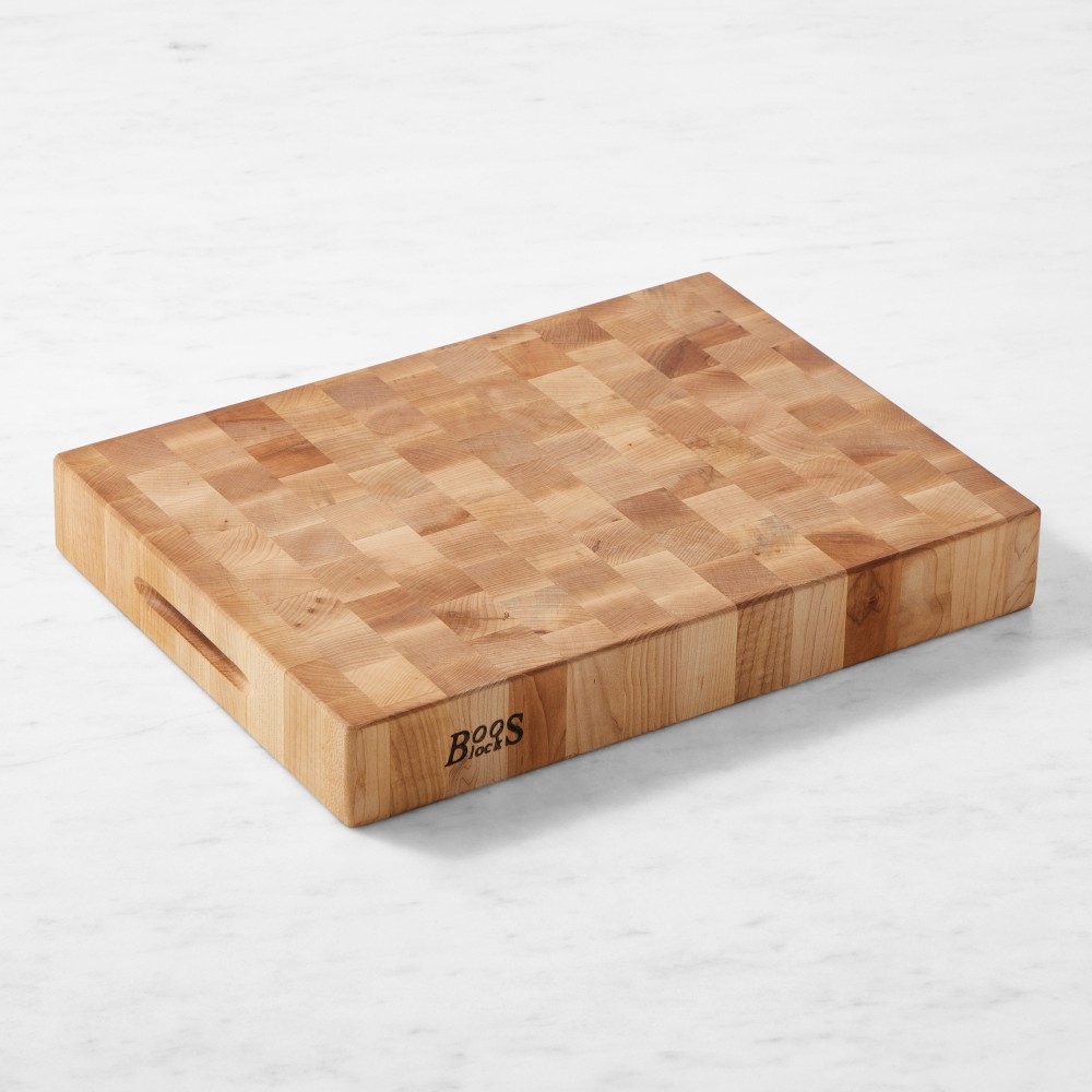 Boos End-Grain Chopping Block, Maple | Williams-Sonoma