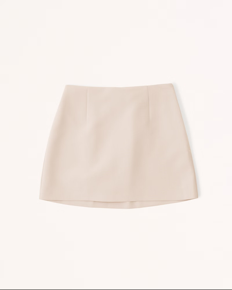 Women's The A&F Scarlett Mini Skort | Women's Bottoms | Abercrombie.com | Abercrombie & Fitch (US)
