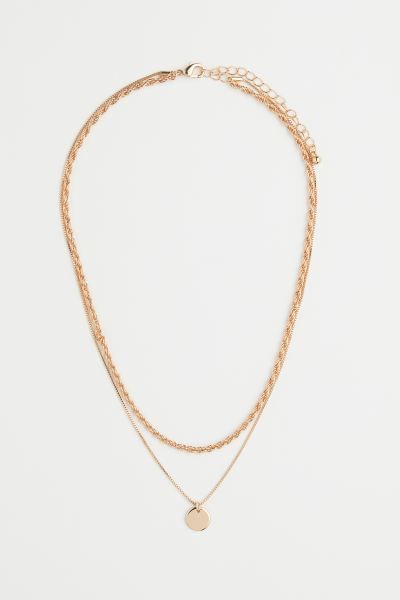 Double-strand Pendant Necklace | H&M (US)
