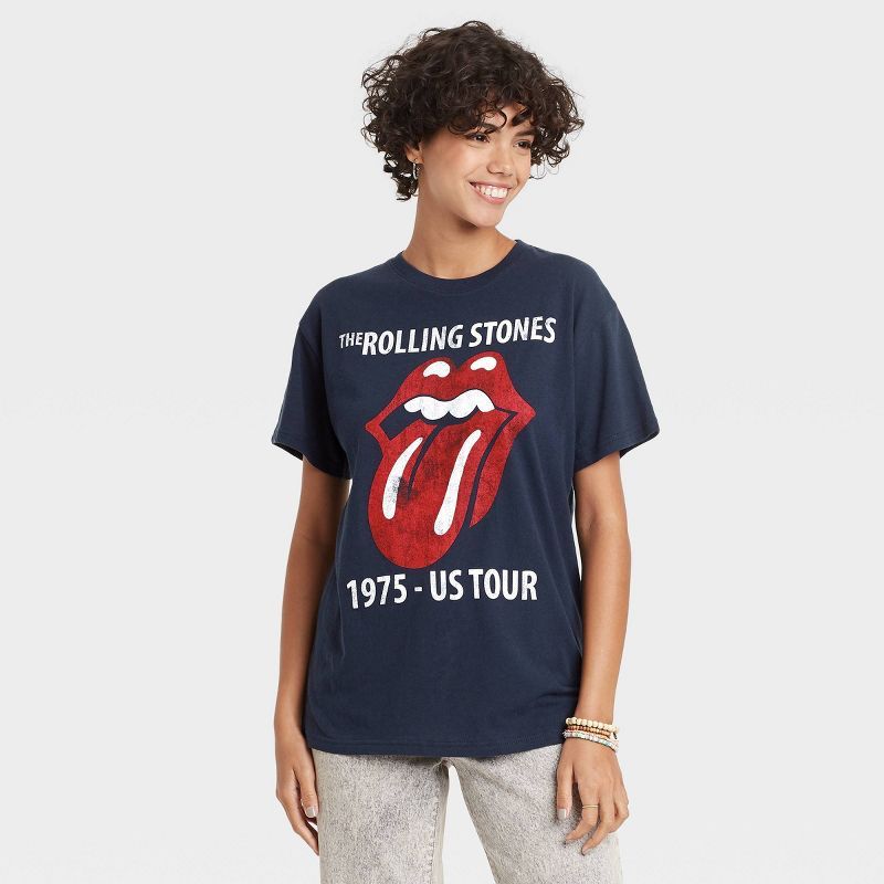 Women's The Rolling Stones Short Sleeve Graphic T-Shirt | Target