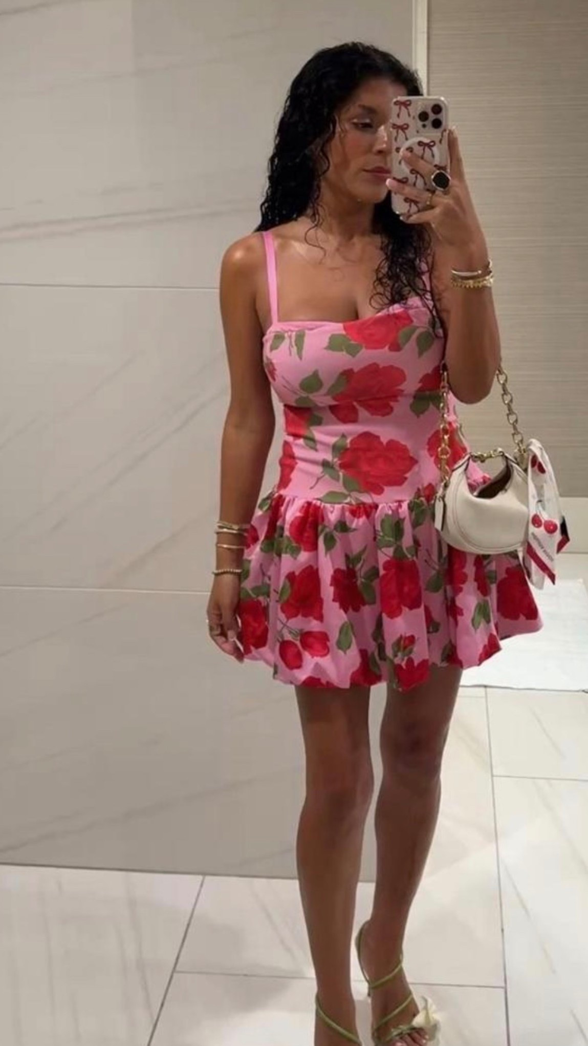 Florals, but make them bold 🌹💗 This pink mini dress with oversized red blooms is playful, feminine, and such a statement on its own.

#FloralDress #FeminineStyle #MiniDress

#LTKdayinmylife #LTKootd #LTKSeasonal