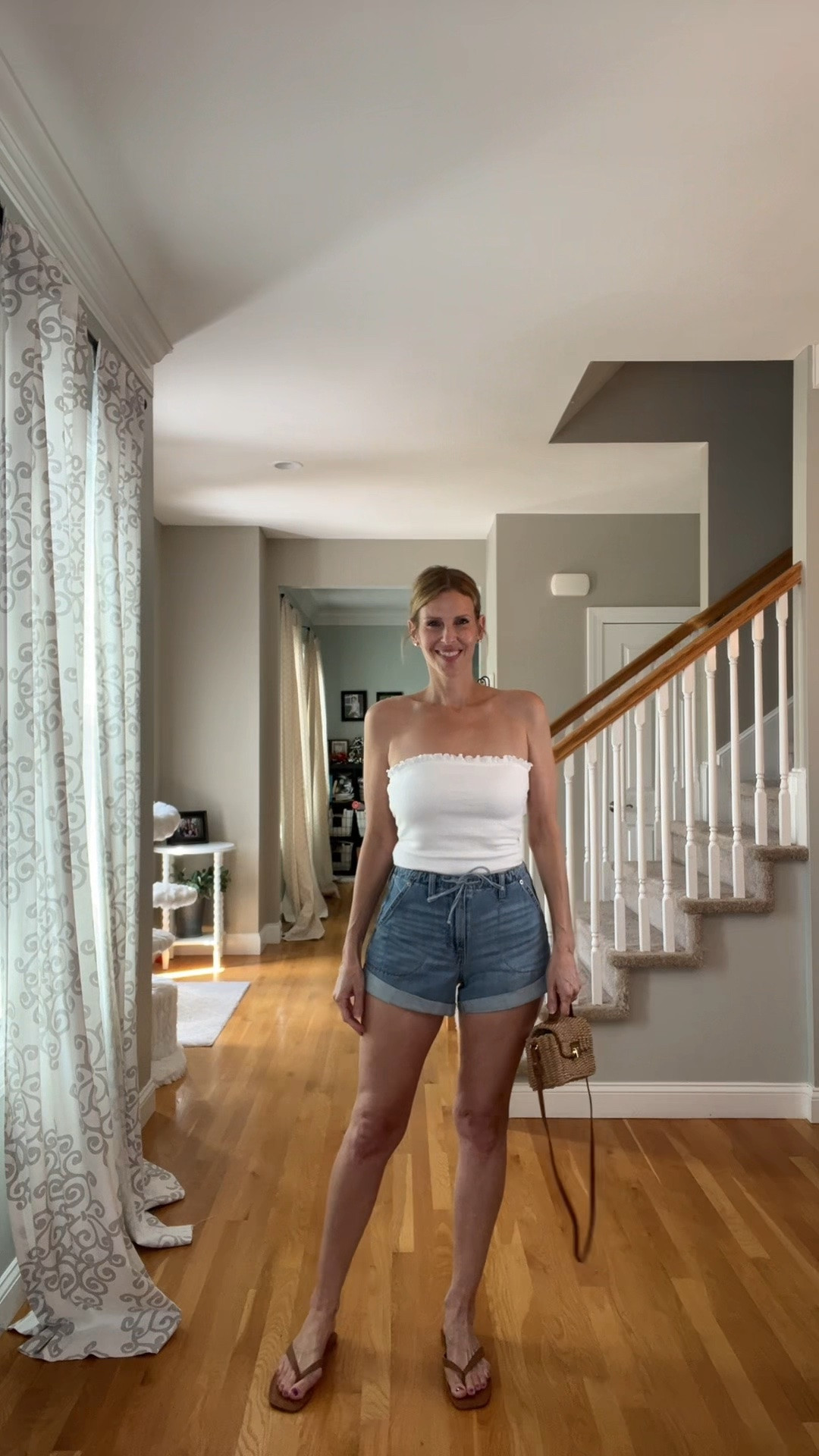 3 summer outfit ideas ☀️🤍

Easy summer outfits featuring Target finds, denim shorts, flowy pants, and lightweight tops perfect for everyday wear, vacations, weekend plans, and warm-weather style. ✨👜

#LTKOver40 #LTKSeasonal
