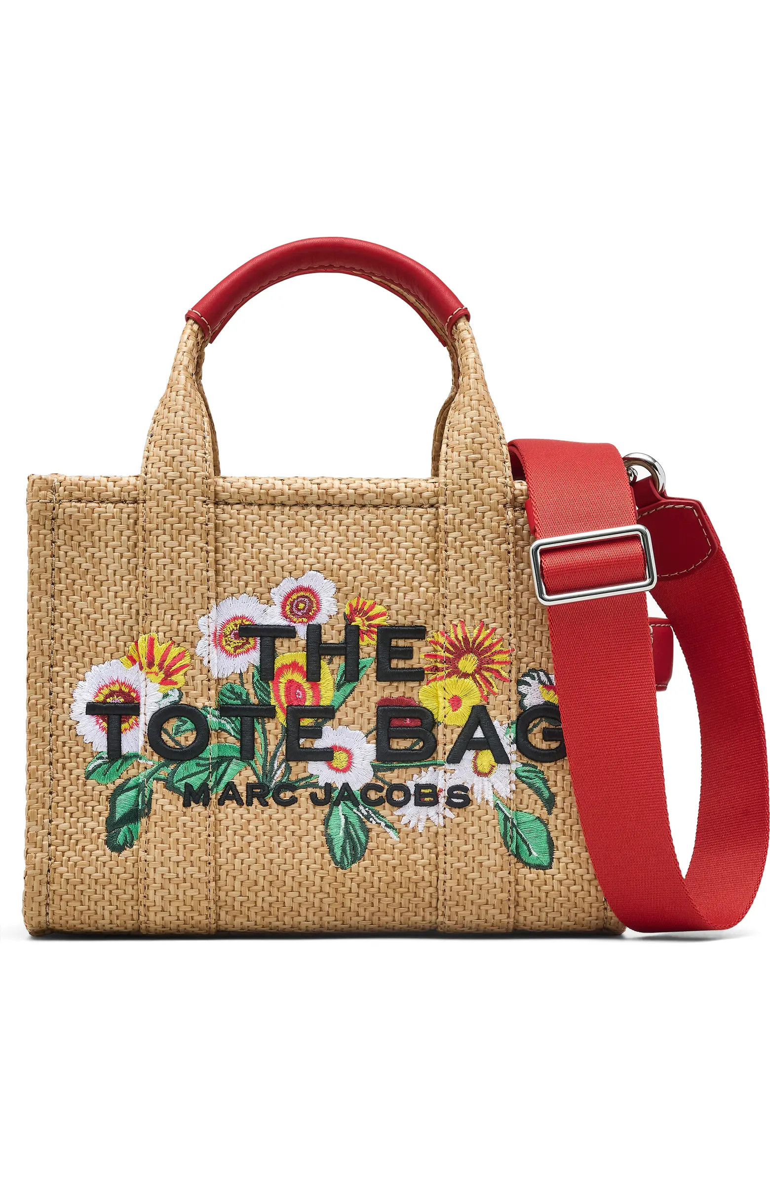 The Small Faux Raffia Tote | Nordstrom