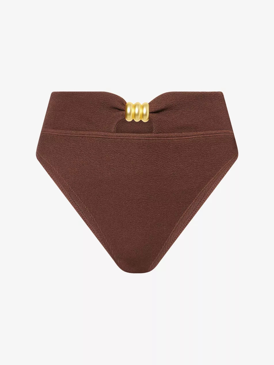 Giulia Crinkle Bikini Bottoms | Selfridges