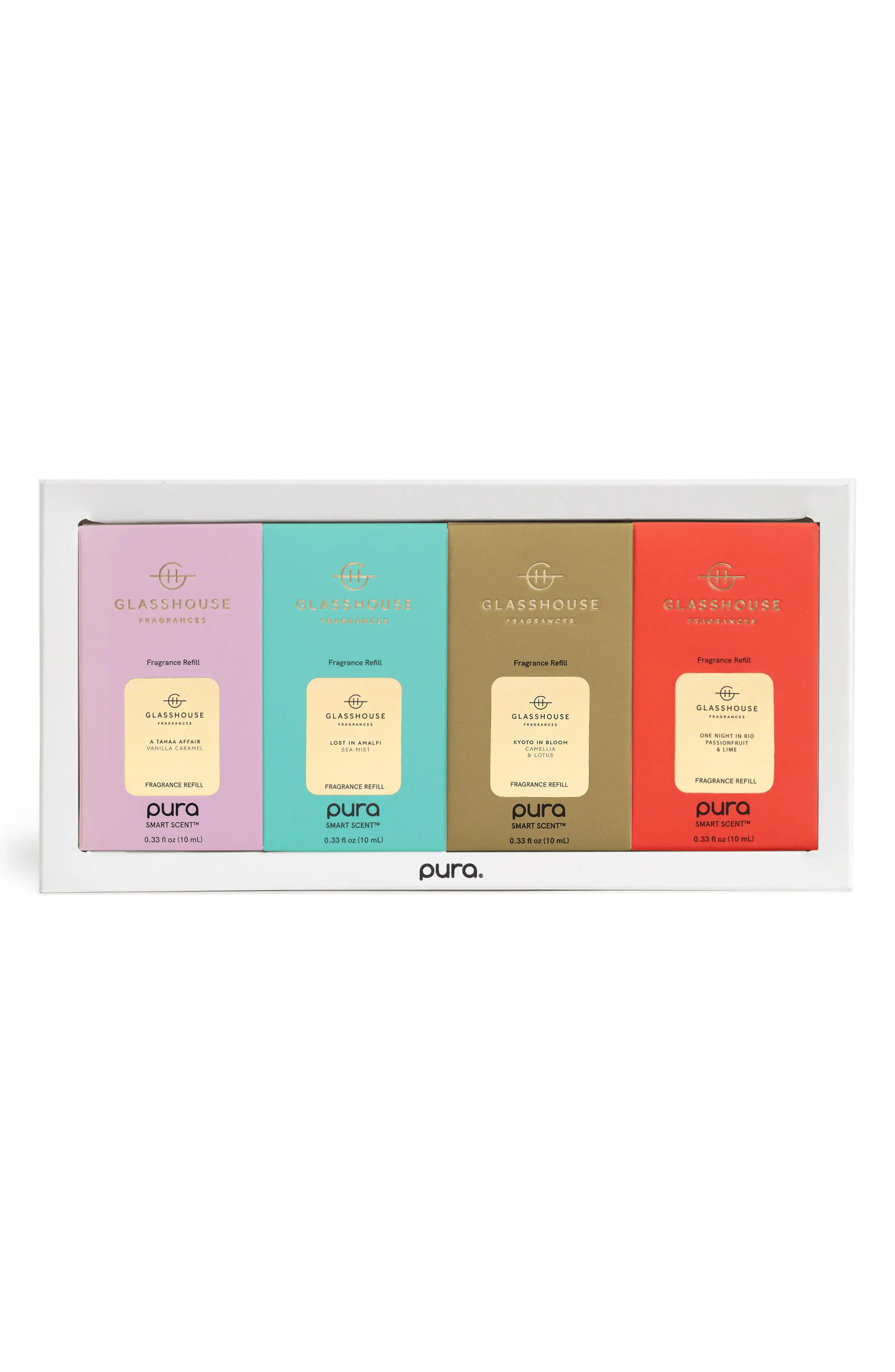 x Glasshouse 4-Pack Home Diffuser Fragrance Refill $84 Value | Nordstrom | Nordstrom