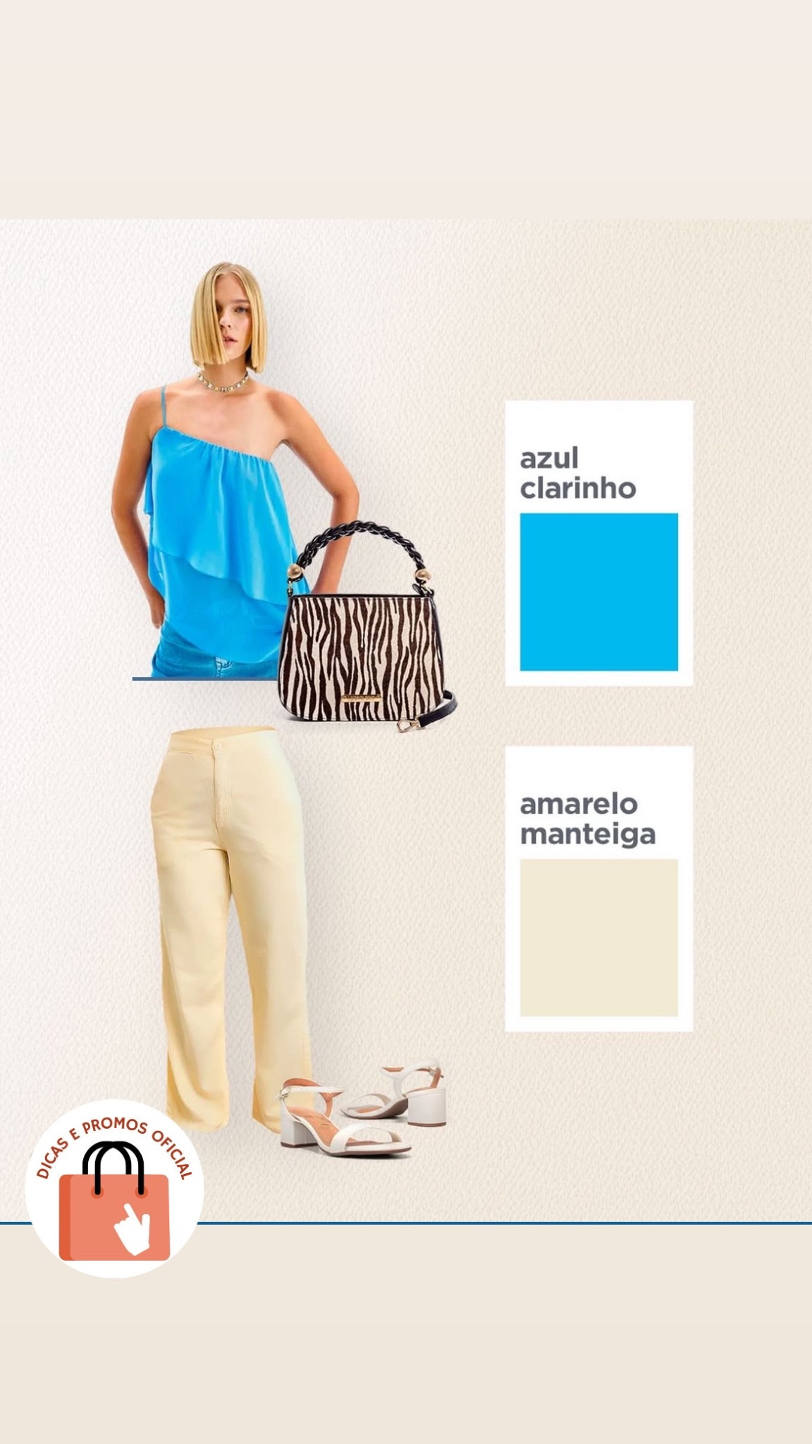 Combinação Chic: Azul Clarinho + Amarelo Manteiga para um Look Elegante!

#LTKmodamodesta #LTKpromo #LTKbrasil
