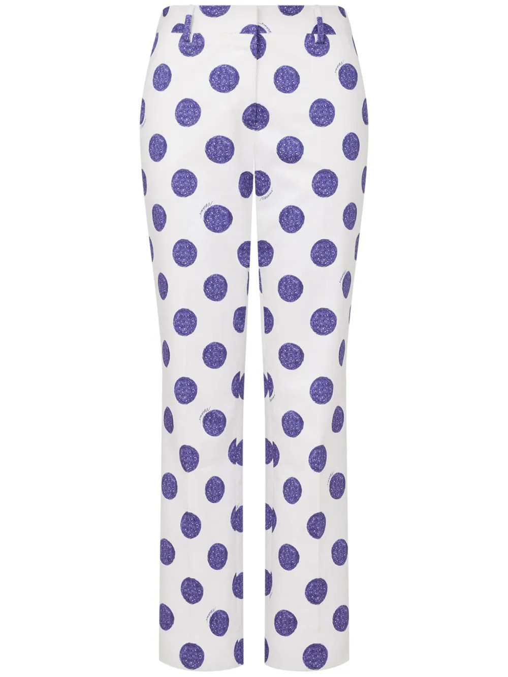 Moschino polka-dot Trousers | White | FARFETCH UK | Farfetch Global